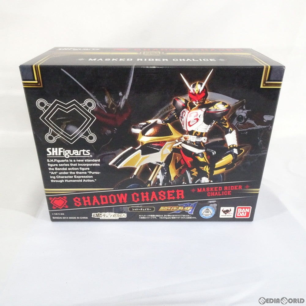 【中古即納】[FIG] 魂ウェブ商店限定 S.H.Figuarts(フィギュアーツ) シャドーチェイサー 仮面ライダー剣(ブレイド) 完成品 可動フィギュア バンダイ(20140930)