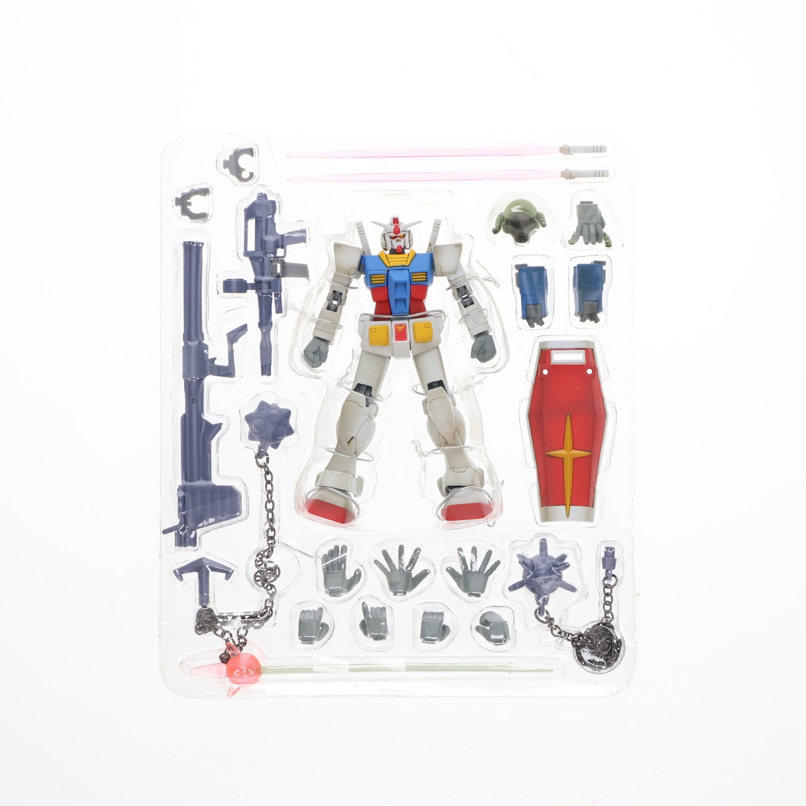 【中古即納】[FIG] EXTENDED MS IN ACTION!!(エクステンデッド・モビルスーツ・イン・アクション) RX-78 ガンダム 機動戦士ガンダム 完成品 可動フィギュア バンダイ(20060211)