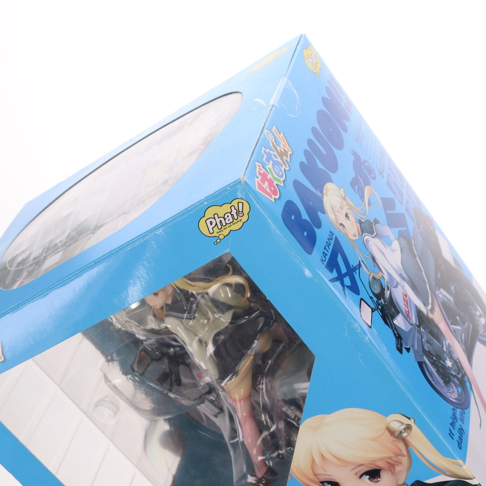 【中古即納】[FIG] 鈴乃木凜&GSX400S カタナ ばくおん!! 1/10 完成品 フィギュア Phat!(ファット・カンパニー)(20160716)
