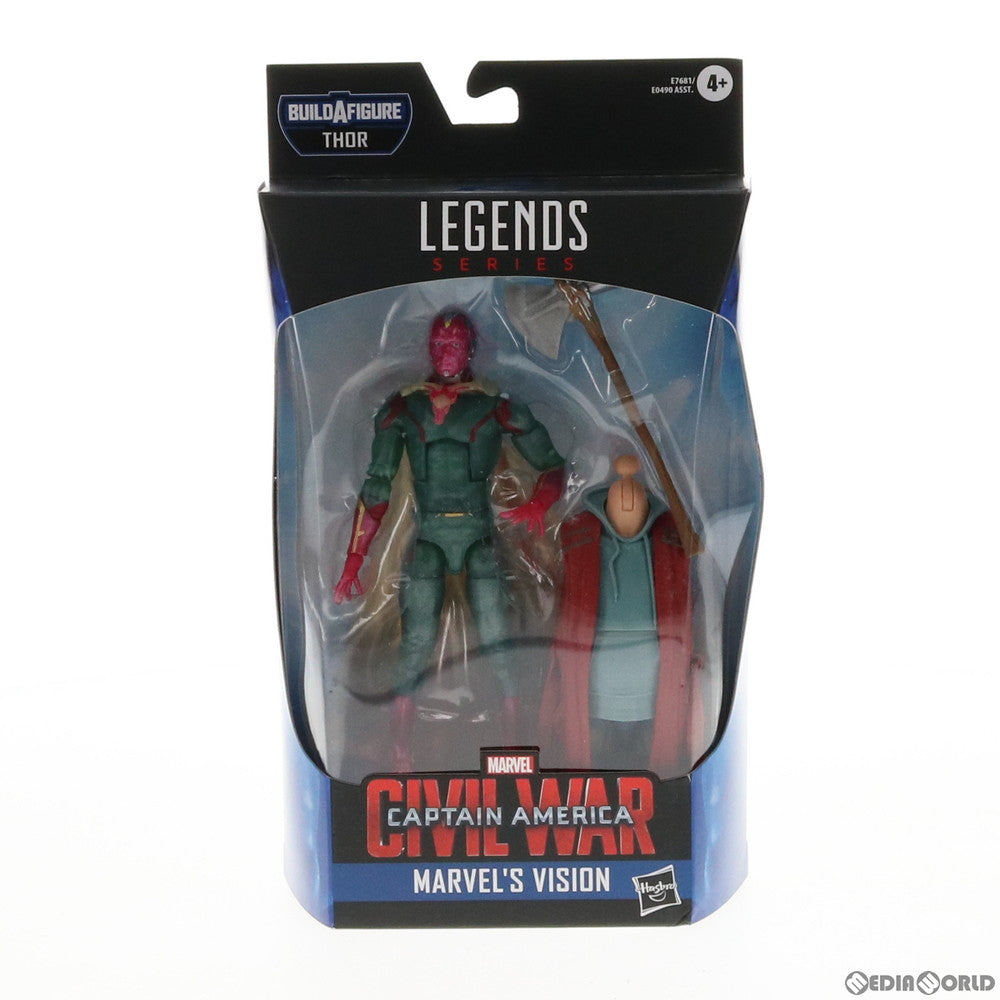 【中古即納】[FIG] 6インチ マーベル・レジェンド アベンジャーズ/エンドゲーム ウェーブ3 ヴィジョン 完成品 可動フィギュア(海外流通版) ハズブロ(20191007)