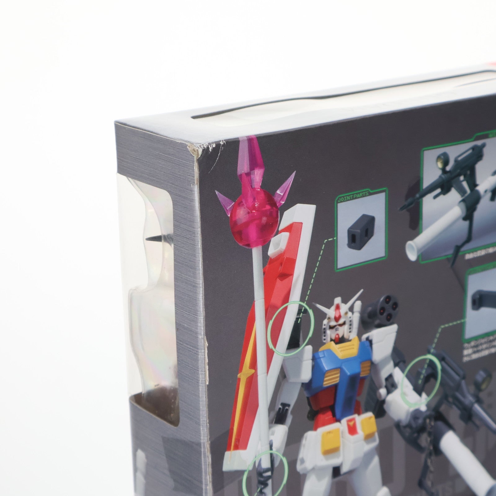 【中古即納】[FIG] ROBOT魂(SIDE MS) ガンダム(ハードポイント追加仕様) 機動戦士ガンダム 完成品 可動フィギュア バンダイ(20110527)