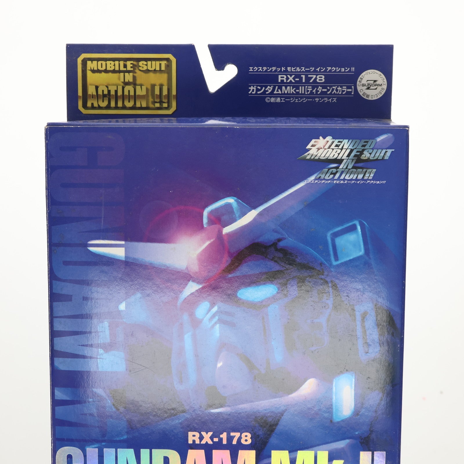 【中古即納】[FIG] EXTENDED MS IN ACTION!!(エクステンデッド・モビルスーツ・イン・アクション) ガンダムMk-II ティターンズカラー(3号機) 機動戦士Zガンダム 完成品 可動フィギュア バンダイ(20050122)