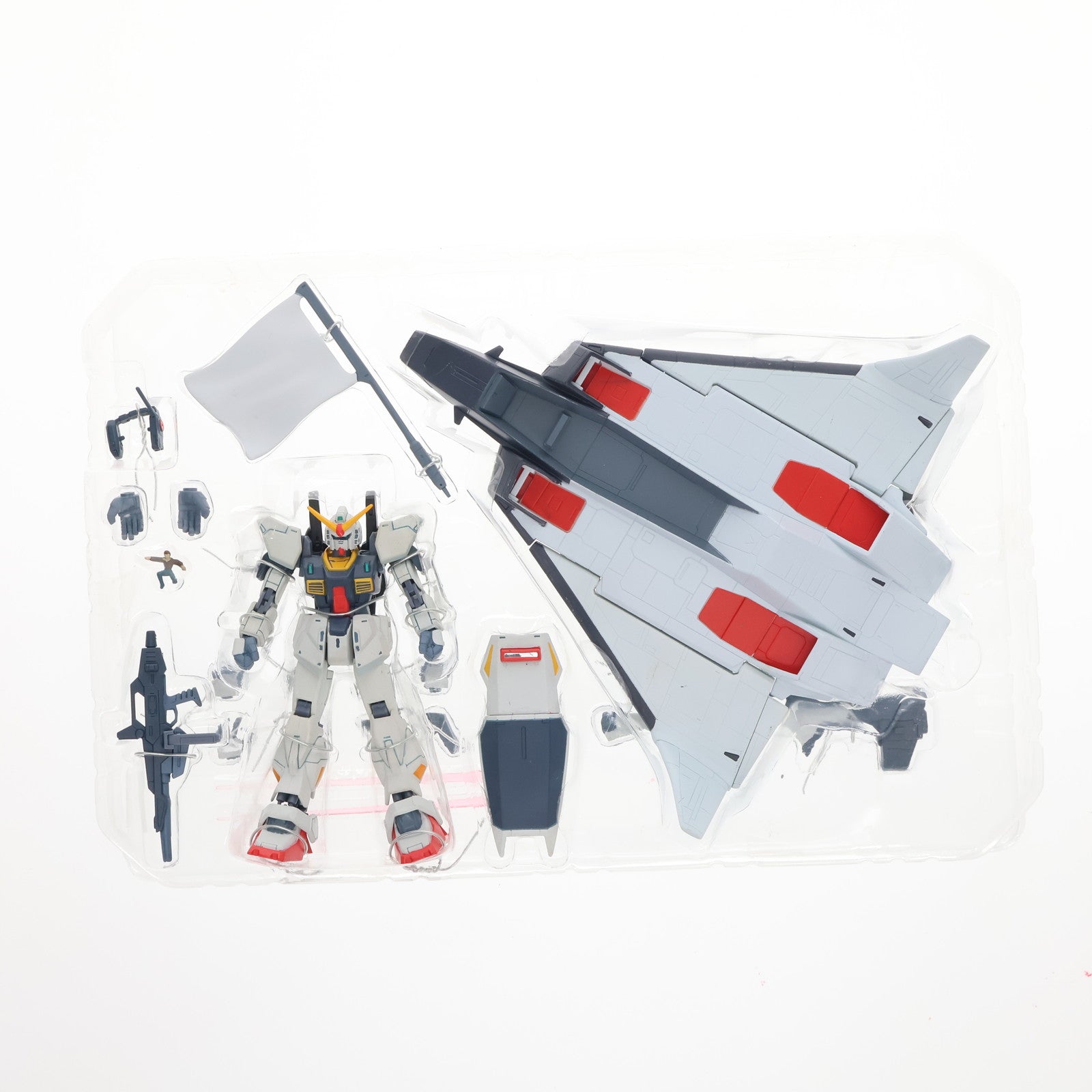 【中古即納】[FIG] EXTENDED MS IN ACTION!!(エクステンデッド・モビルスーツ・イン・アクション) 大気圏突入～ガンダムMk-II&フライングアーマー～ 機動戦士Zガンダム 完成品 可動フィギュア バンダイ(20060826)