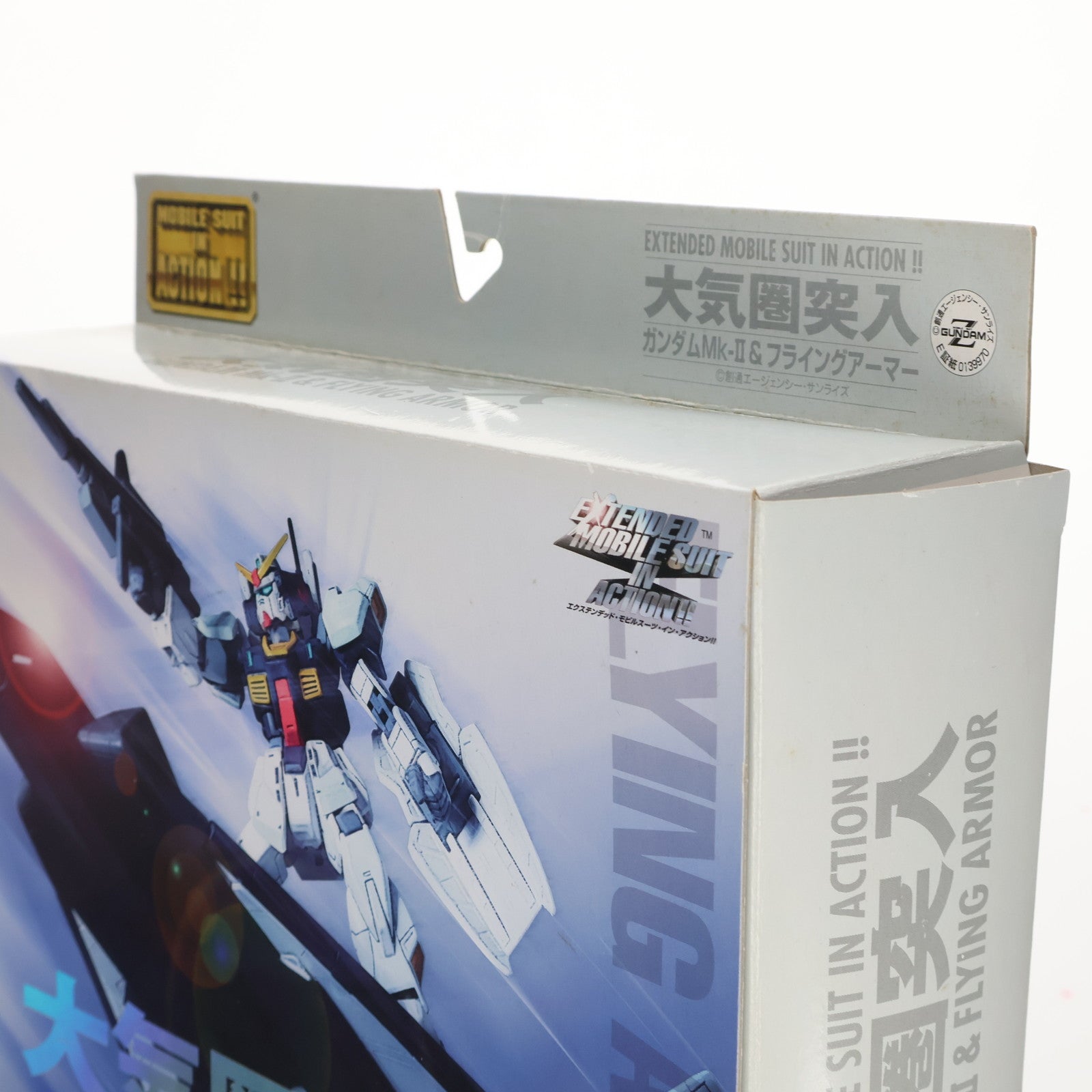 【中古即納】[FIG] EXTENDED MS IN ACTION!!(エクステンデッド・モビルスーツ・イン・アクション) 大気圏突入～ガンダムMk-II&フライングアーマー～ 機動戦士Zガンダム 完成品 可動フィギュア バンダイ(20060826)