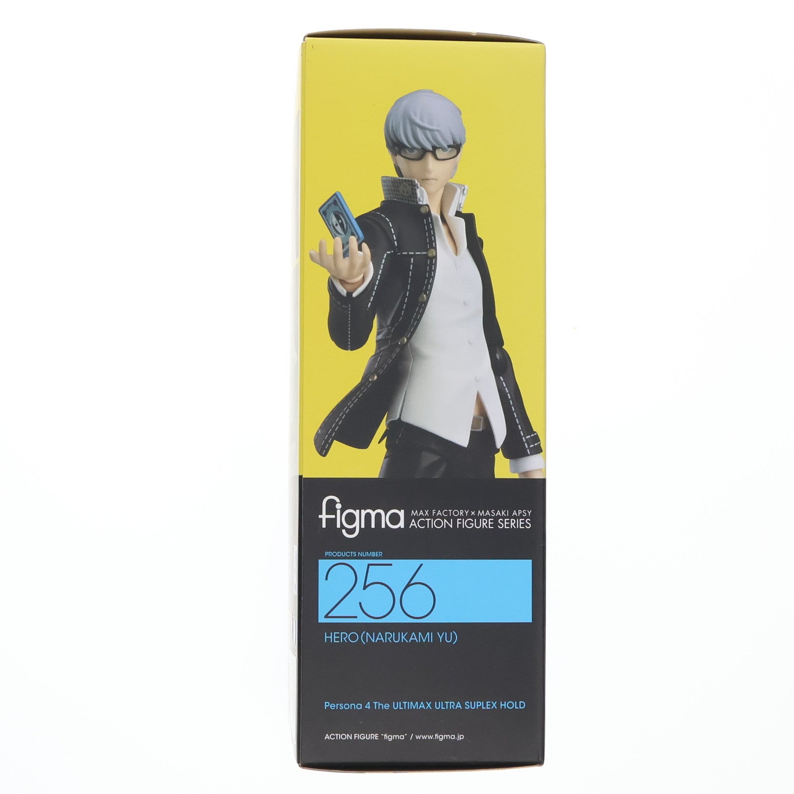 【中古即納】[FIG] SHOP限定特典付属 figma(フィグマ) 256 主人公(鳴上悠) ペルソナ4 ジ・アルティマックス ウルトラスープレックスホールド 完成品 可動フィギュア マックスファクトリー(20150926)