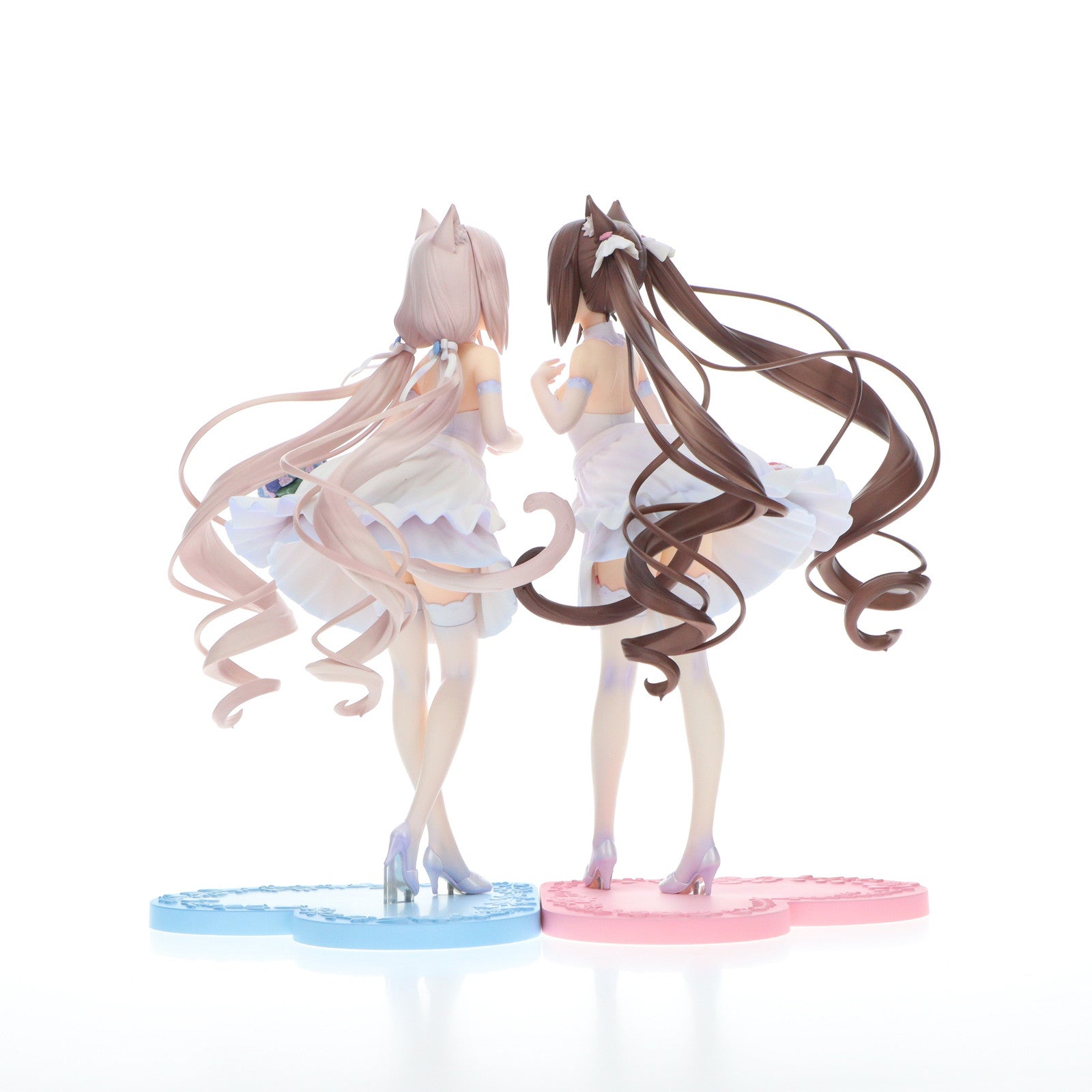 【中古即納】[FIG] アクリルイラストボード付属 ショコラ&バニラ エデンの夢ver. ネコぱら 1/7 完成品 フィギュア APEX(エーペックス)(20250331)