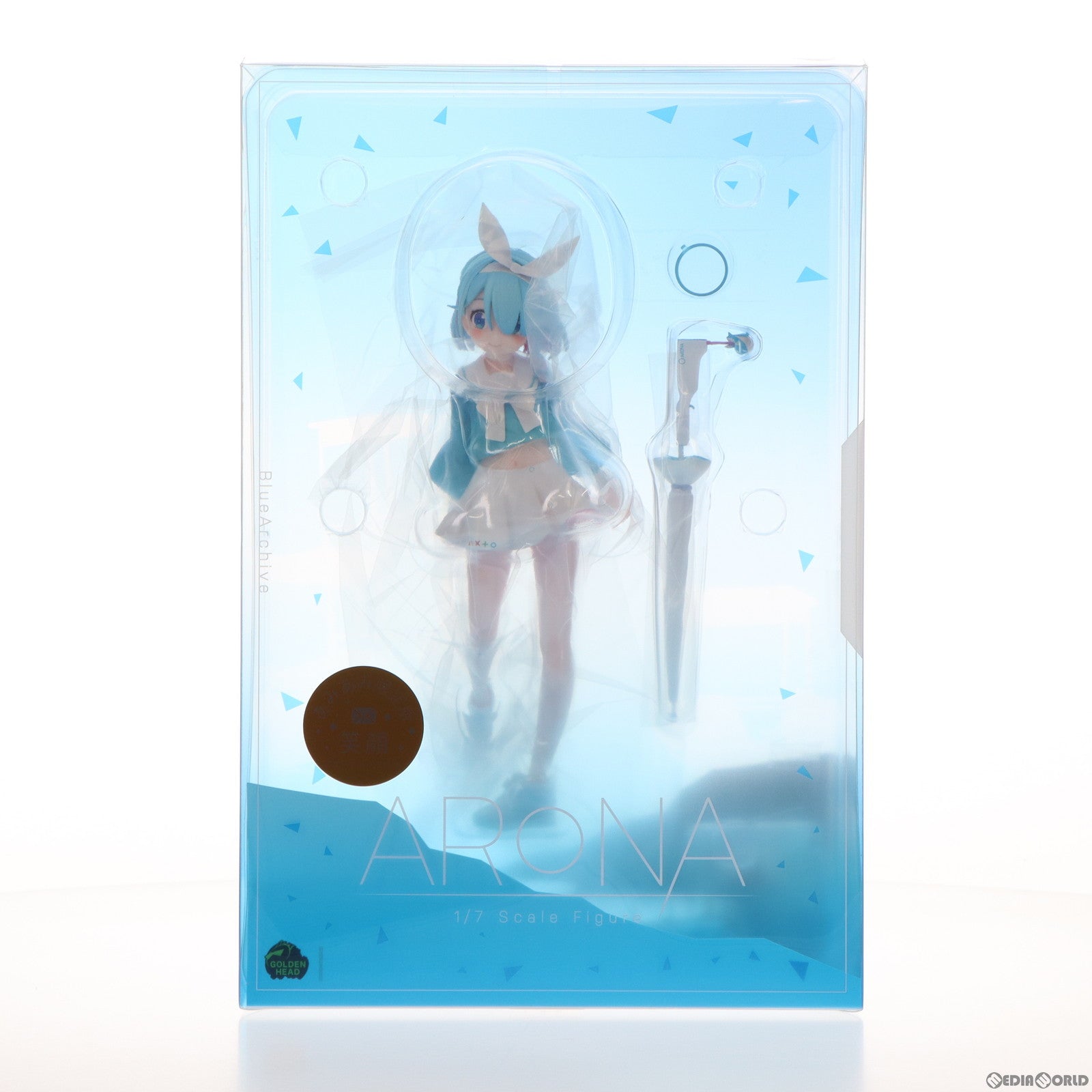 【中古即納】[FIG] あみあみ限定特典付属 アロナ あみあみ限定版 ブルーアーカイブ 1/7 完成品 フィギュア GOLDENHEAD(ゴールデンヘッド)(20230831)