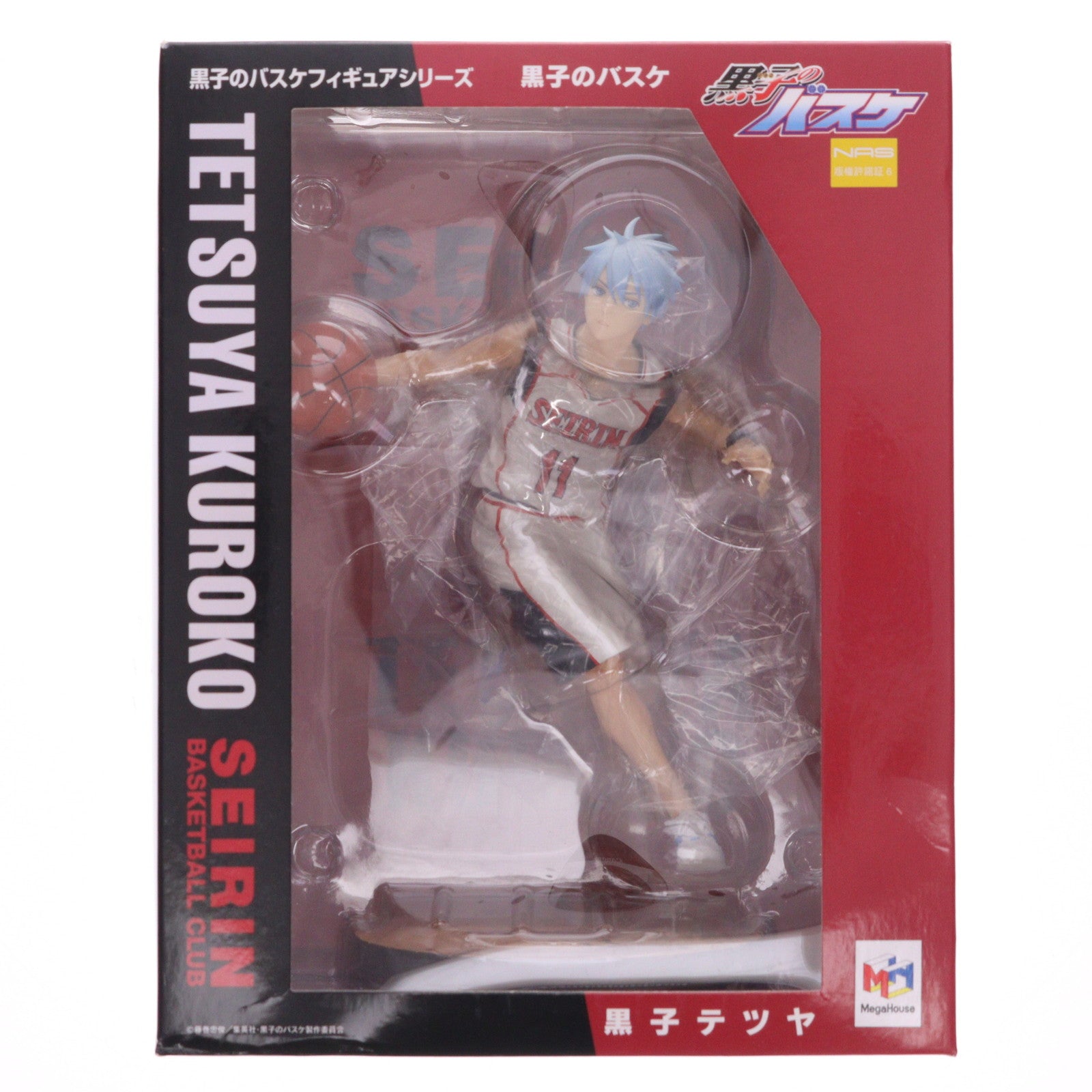 【中古即納】[FIG] 黒子のバスケフィギュアシリーズ 黒子テツヤ(くろこてつや) 1/8 完成品 フィギュア メガハウス(20140126)