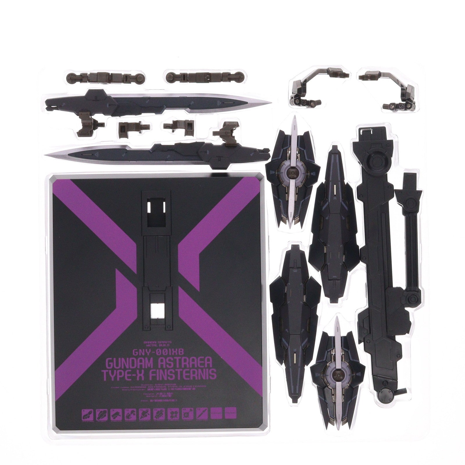 【中古即納】[FIG] 魂ウェブ商店限定 METAL BUILD ガンダムアストレアTYPE-Xフィンスターニス 機動戦士ガンダム00(ダブルオー) 完成品 可動フィギュア バンダイスピリッツ(20211231)