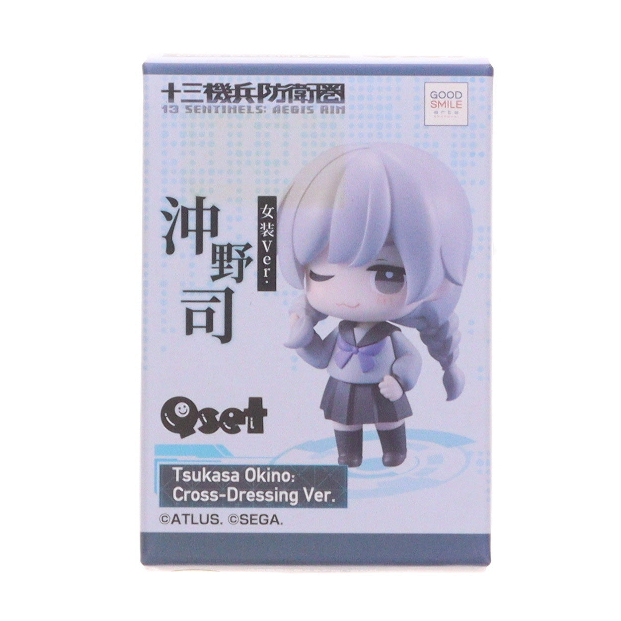 【中古即納】[FIG] Qset 沖野司(おきのつかさ) 女装Ver. 十三機兵防衛圏 完成品 フィギュア グッドスマイルアーツ上海/グッドスマイルカンパニー(20241130)