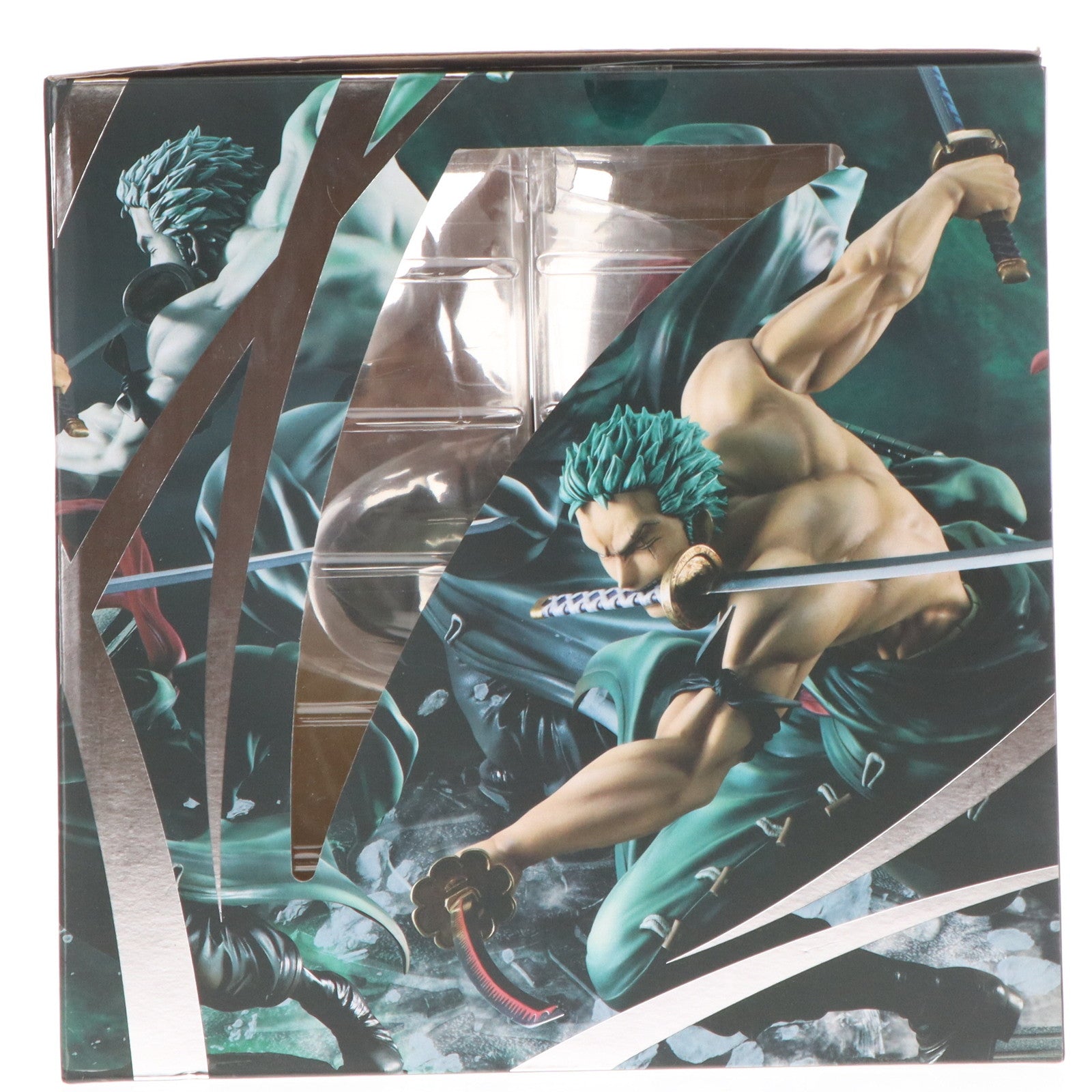 【中古即納】[FIG] Portrait.Of.Pirates P.O.P ワンピース SA-MAXIMUM ロロノア・ゾロ Ver.三・千・世・界!! ONE PIECE 1/8 完成品 フィギュア 一部オンラインショップ&麦わらストア限定 メガハウス(20190531)