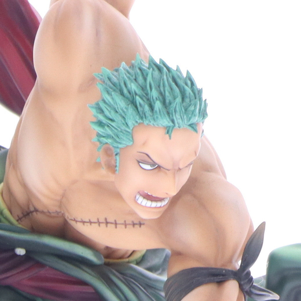 【中古即納】[FIG] Portrait.Of.Pirates P.O.P ワンピース SA-MAXIMUM ロロノア・ゾロ Ver.三・千・世・界!! ONE PIECE 1/8 完成品 フィギュア 一部オンラインショップ&麦わらストア限定 メガハウス(20190531)