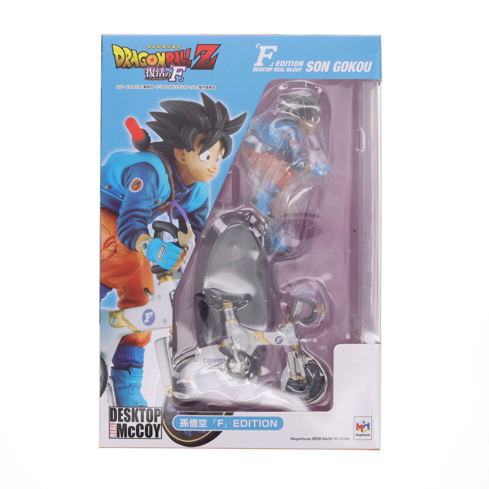 【中古即納】[FIG] DESKTOP REAL McCOY 孫悟空02 「F」EDITION 完成品 ドラゴンボール フィギュア メガハウス(20160127)