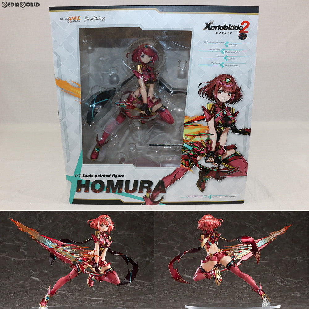 【中古即納】[FIG] ホムラ ゼノブレイド2 1/7 完成品 フィギュア GOODSMILE ONLINE SHOP&Amazon.co.jp&あみあみ限定 グッドスマイルカンパニー(20181223)