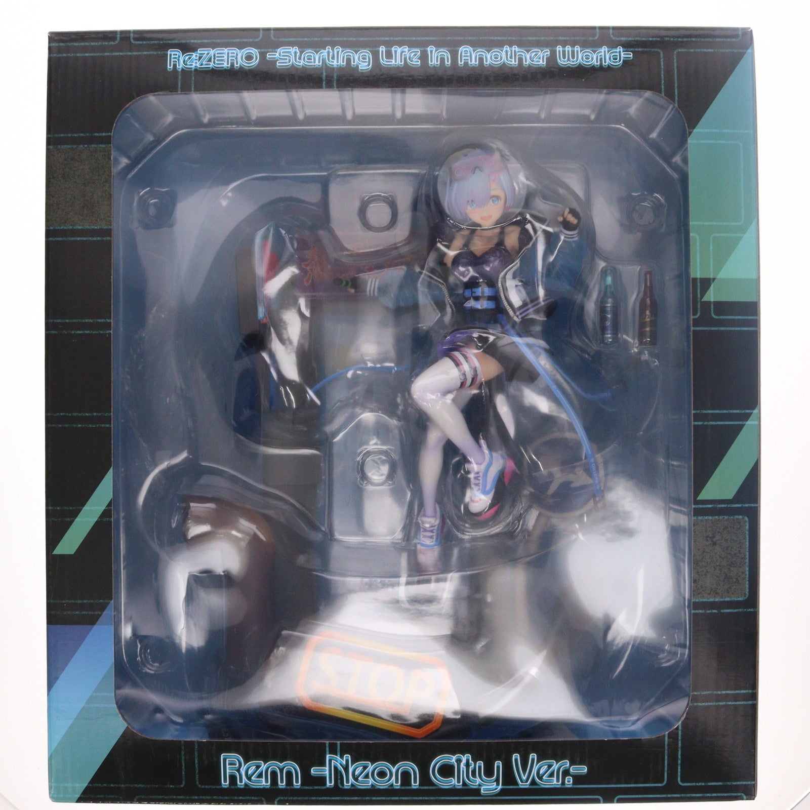 【中古即納】[FIG] レム -Neon City Ver.- SHIBUYA SCRAMBLE FIGURE Re:ゼロから始める異世界生活 1/7 完成品 フィギュア eStream Store&Amazon限定 eStream/アルファサテライト(20220630)