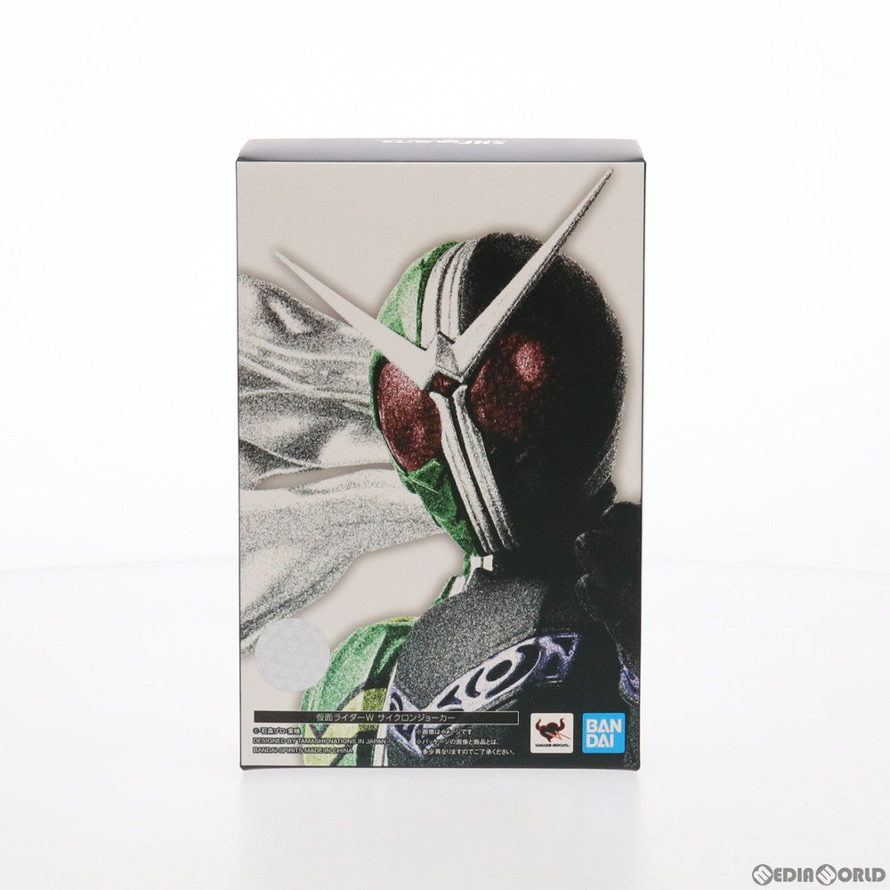 【中古即納】[FIG] (再販) 魂ウェブ商店限定 S.H.Figuarts(フィギュアーツ) 真骨彫製法 仮面ライダーW(ダブル) サイクロンジョーカー 完成品 可動フィギュア バンダイスピリッツ(20210629)