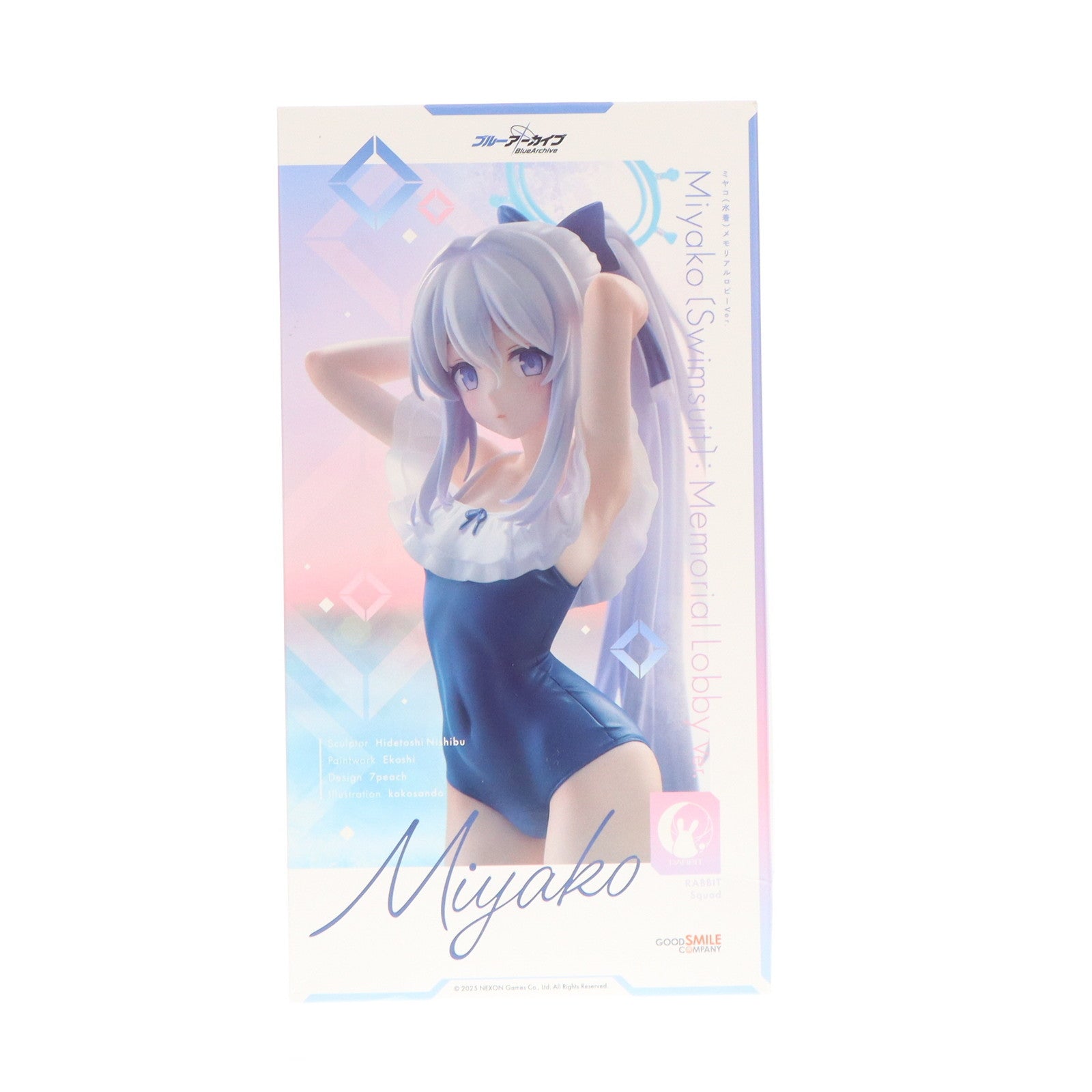 【中古即納】[FIG] ミヤコ(水着)メモリアルロビーVer. ブルーアーカイブ -Blue Archive- 1/7 完成品 フィギュア グッドスマイルカンパニー(20250521)