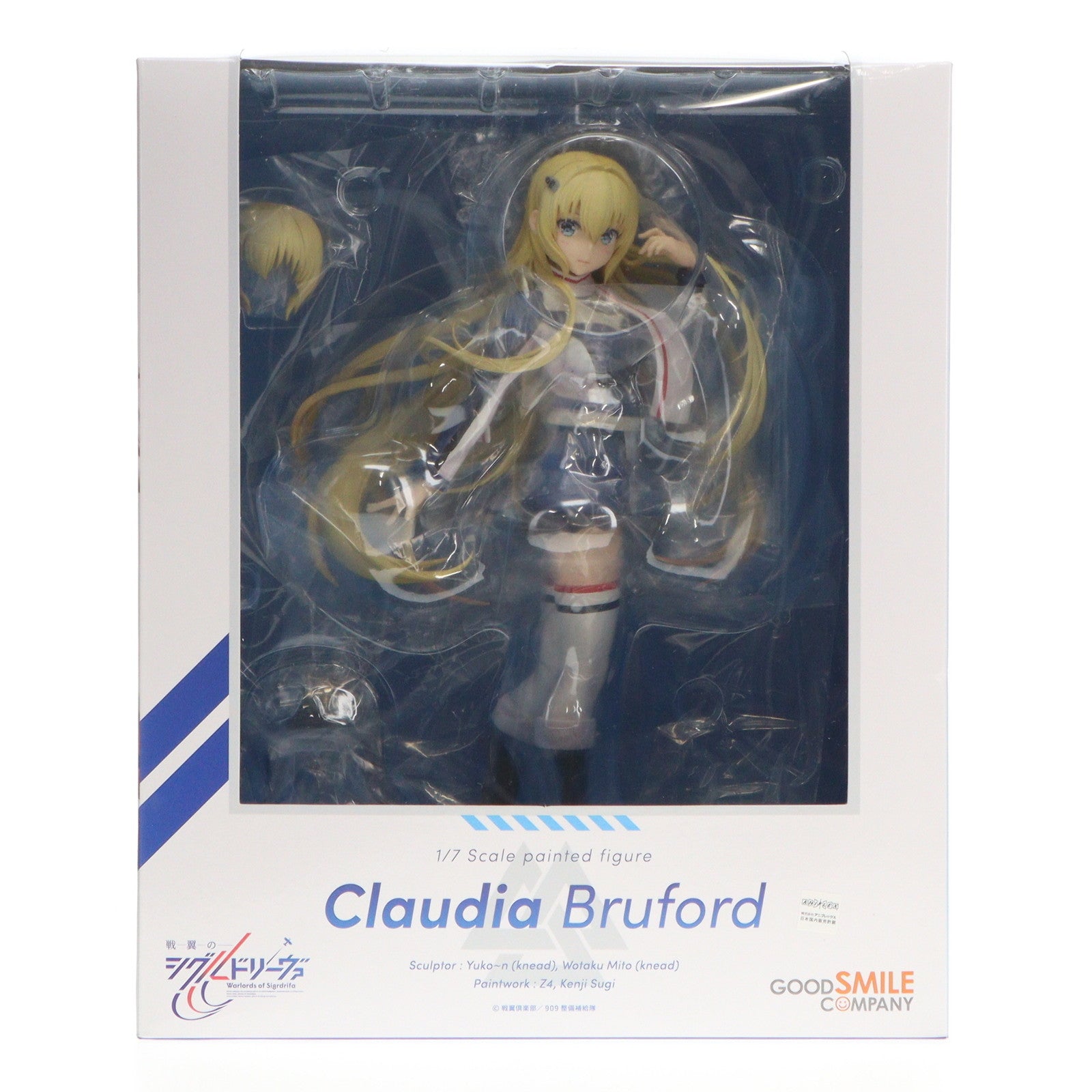 【中古即納】[FIG] ポストカード付属 クラウディア・ブラフォード 戦翼のシグルドリーヴァ 1/7 完成品 フィギュア グッドスマイルカンパニー(20211224)