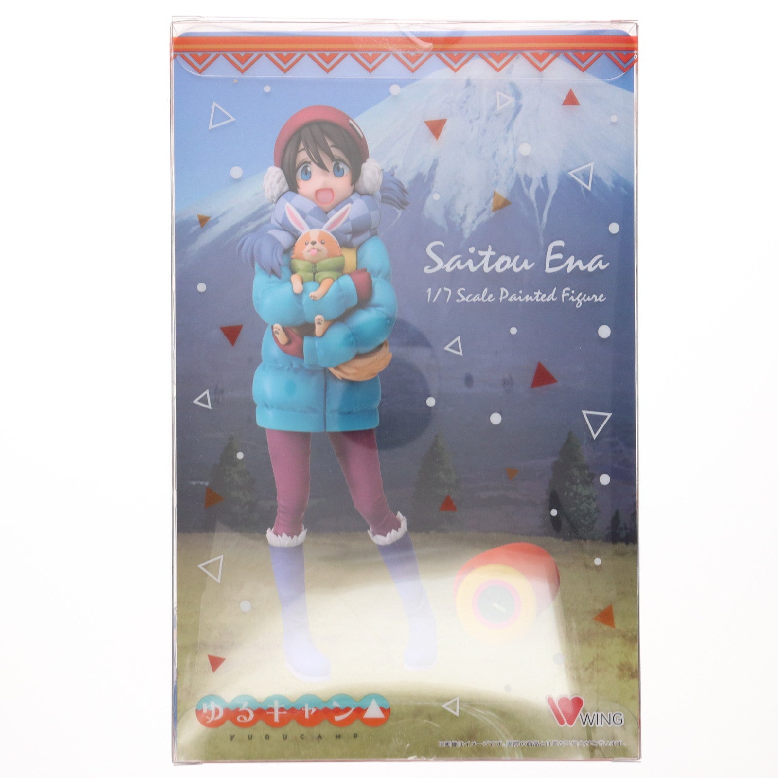 【中古即納】[FIG] 斉藤恵那&ちくわ(さいとうえな&ちくわ) ゆるキャン△ 1/7 完成品 フィギュア WING(ウイング)(20230129)