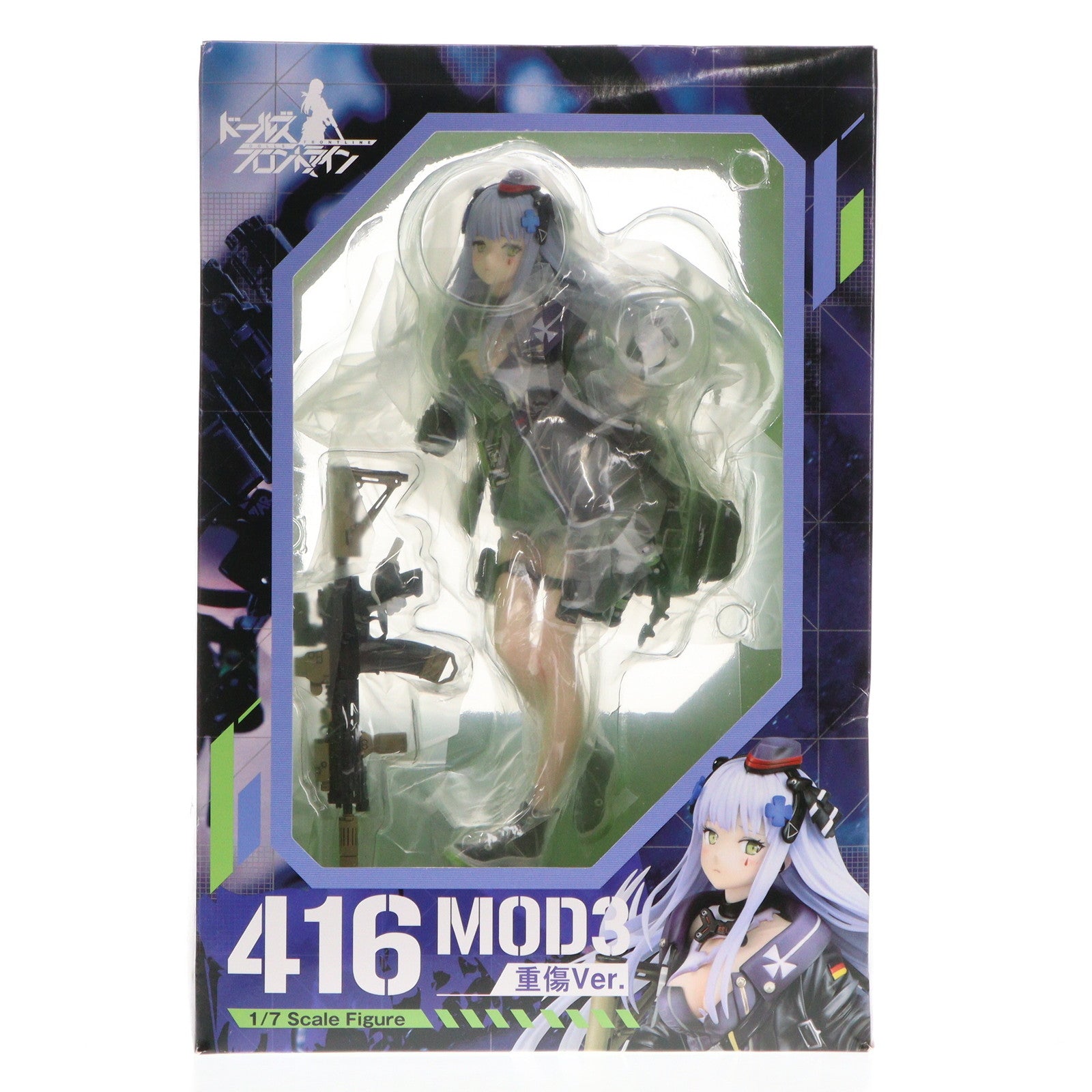 【中古即納】[FIG] 416 MOD3 重傷Ver. ドールズフロントライン 1/7 完成品 フィギュア Phat!(ファット・カンパニー)(20230318)