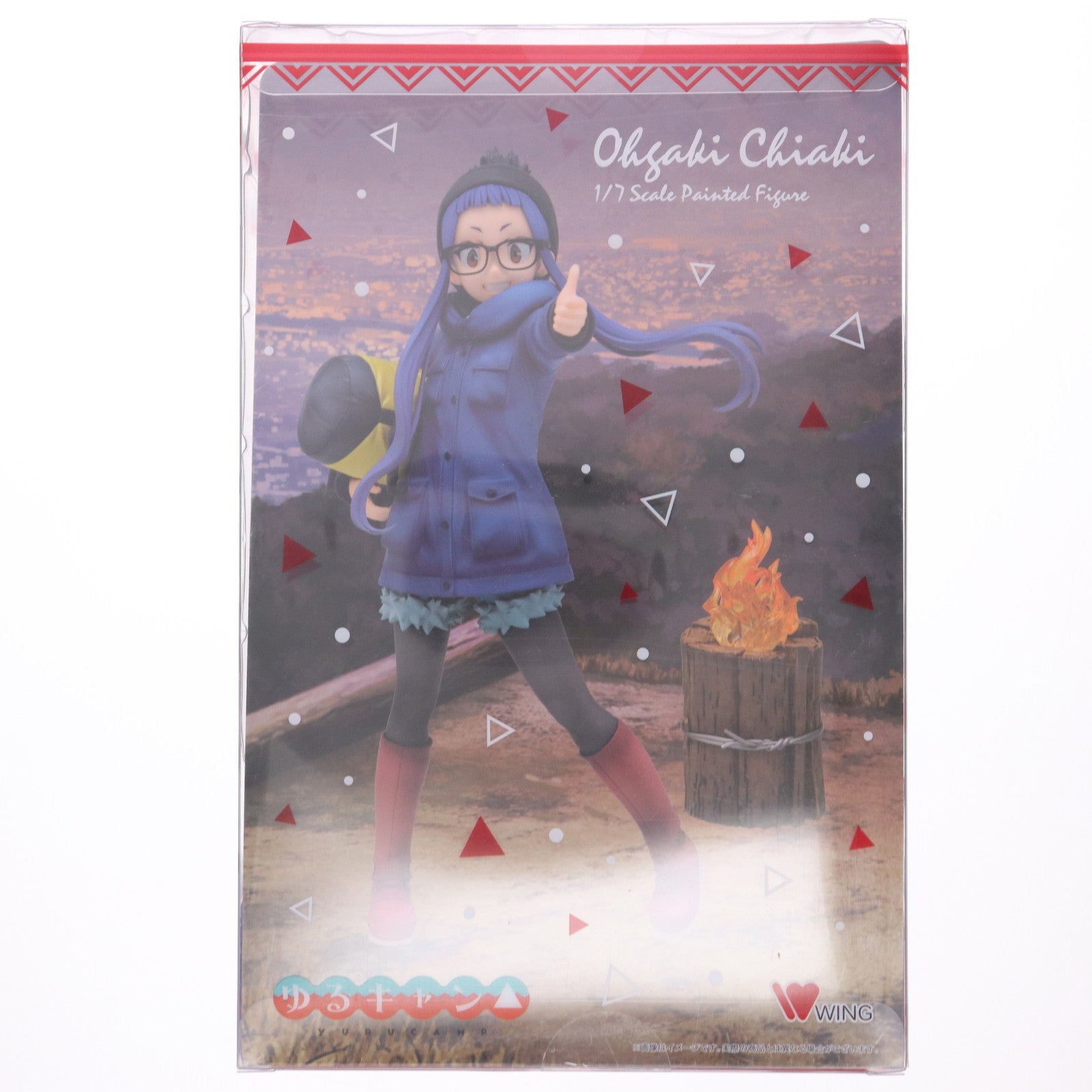 【中古即納】[FIG] 大垣千明(おおがきちあき) ゆるキャン△ 1/7 完成品 フィギュア WING(ウイング)(20220908)