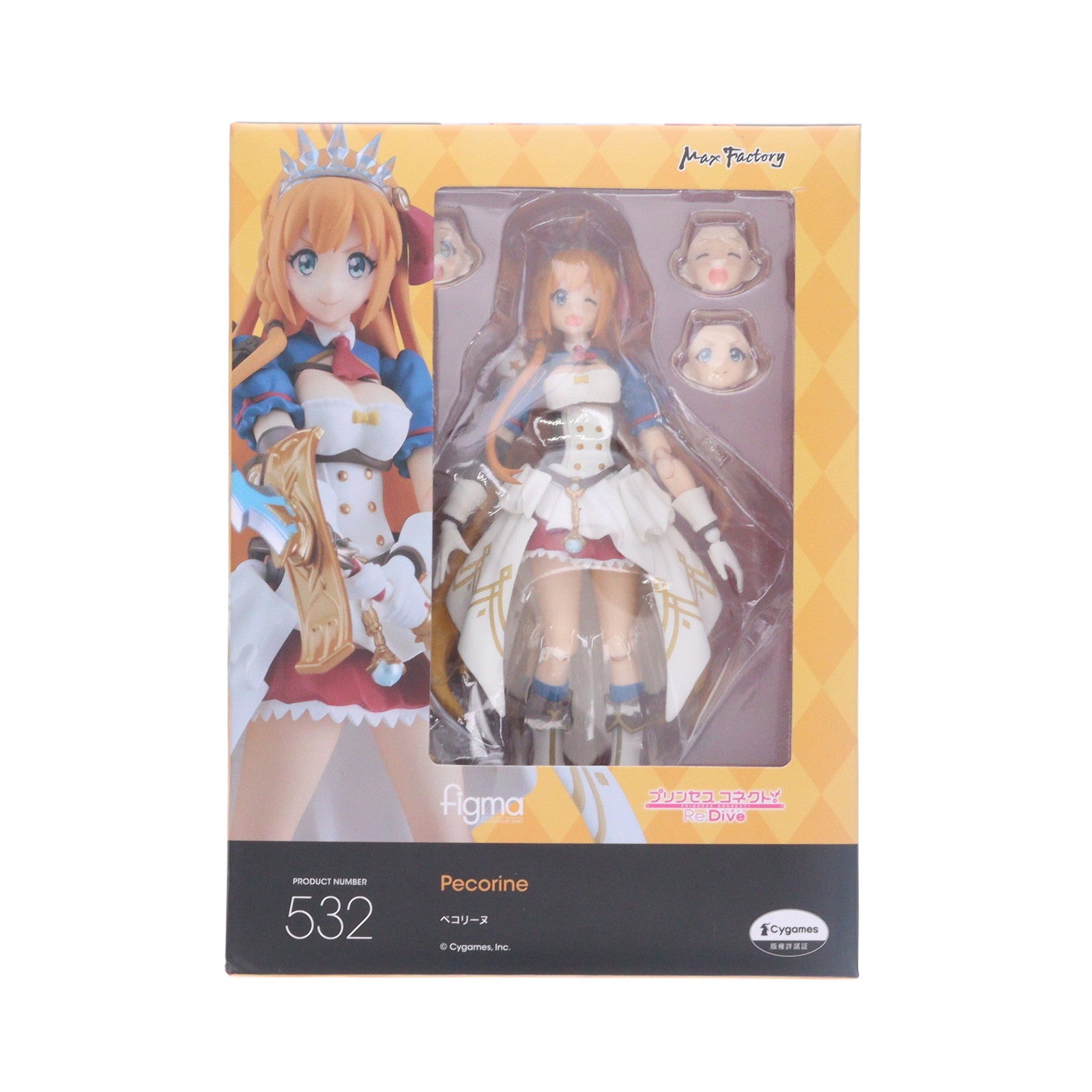 【中古即納】[FIG] figma(フィグマ) 532 ペコリーヌ プリンセスコネクト!Re:Dive 完成品 可動フィギュア マックスファクトリー(20220806)