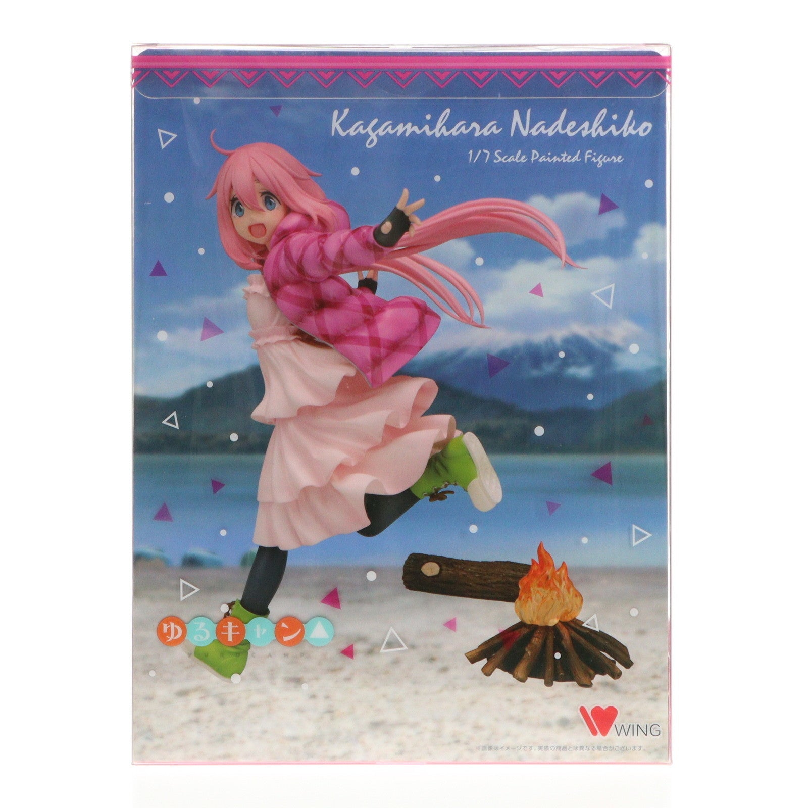 【中古即納】[FIG] 各務原なでしこ(かがみはらなでしこ) ゆるキャン△ 1/7 完成品 フィギュア WING(ウイング)(20220202)