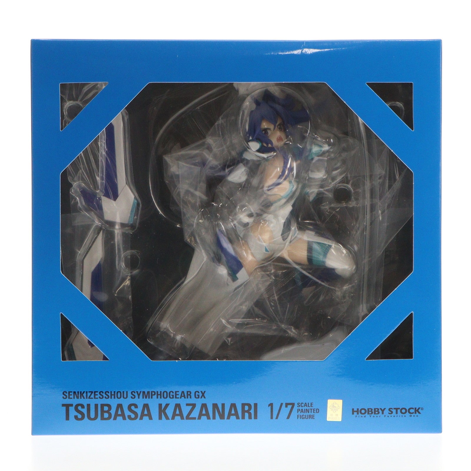 【中古即納】[FIG] 風鳴翼(かざなりつばさ) 戦姫絶唱シンフォギアGX 1/7 完成品 フィギュア ホビーストック(20230410)