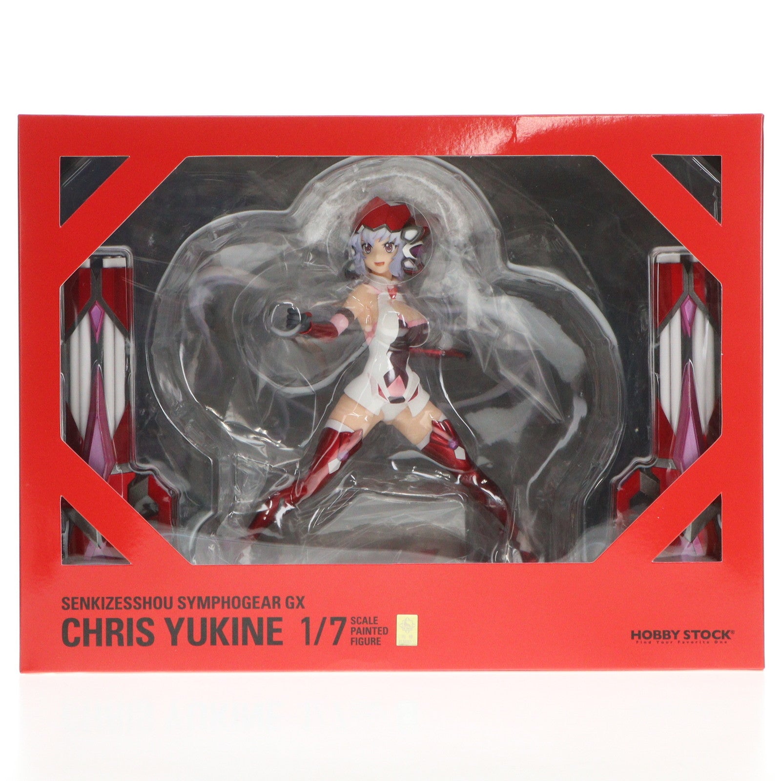 【中古即納】[FIG] (再販) 雪音クリス(ゆきねくりす) 戦姫絶唱シンフォギアGX 1/7 完成品 フィギュア ホビーストック(20221231)