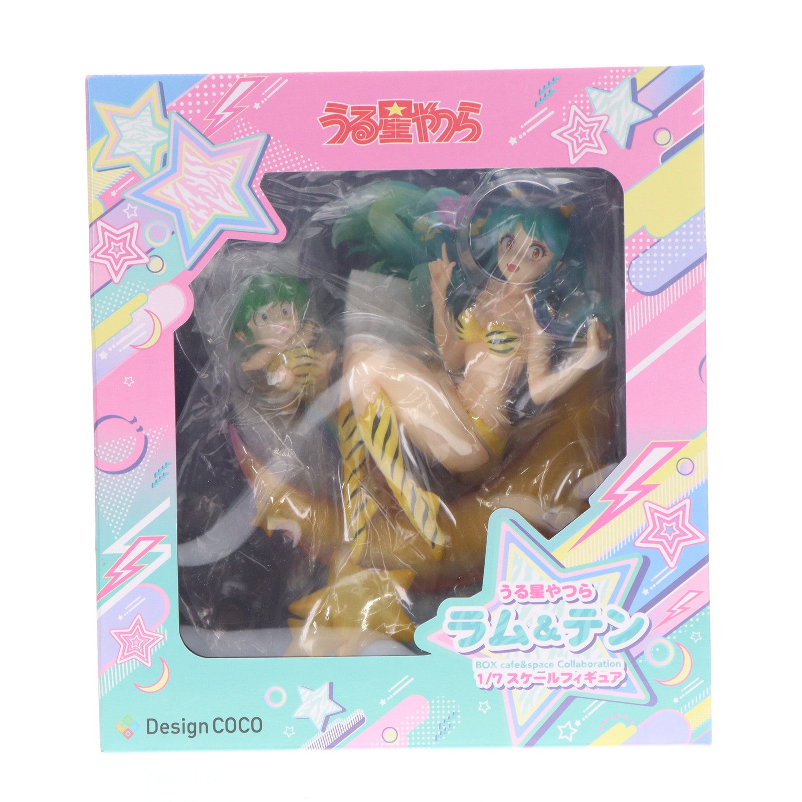 【中古即納】[FIG] COCOストア限定 ラム&テン BOX cafe&space Collaboration うる星やつら 1/7 完成品 フィギュア デザインココ(20240131)