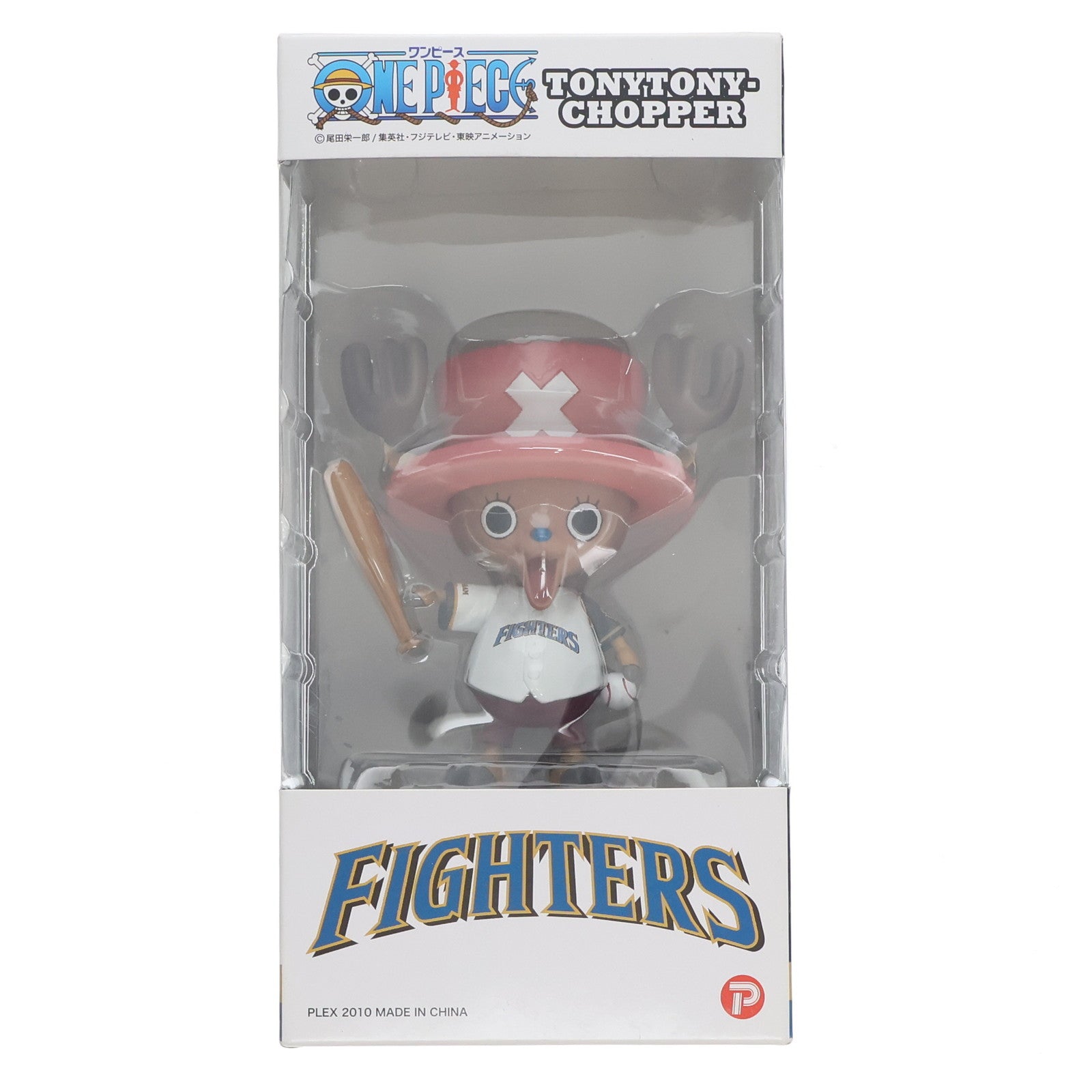 【中古即納】[FIG] ボビングヘッド トニートニー・チョッパー 北海道日本ハムファイターズVer. ONE PIECE(ワンピース) 完成品 フィギュア プレックス(20100901)