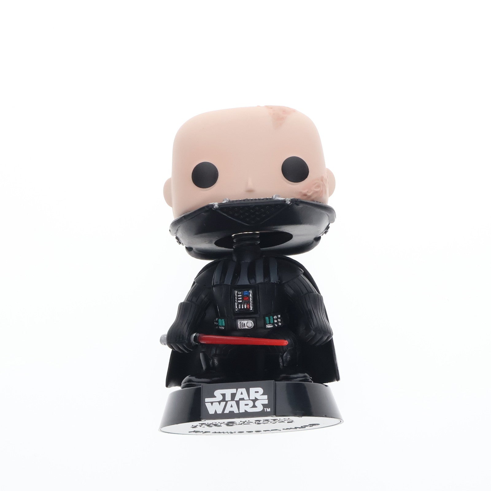 【中古即納】[FIG] POP! 43 ダース・ベイダー(マスクなし) STAR WARS(スター・ウォーズ) 完成品 フィギュア FUNKO(ファンコ)(20151231)