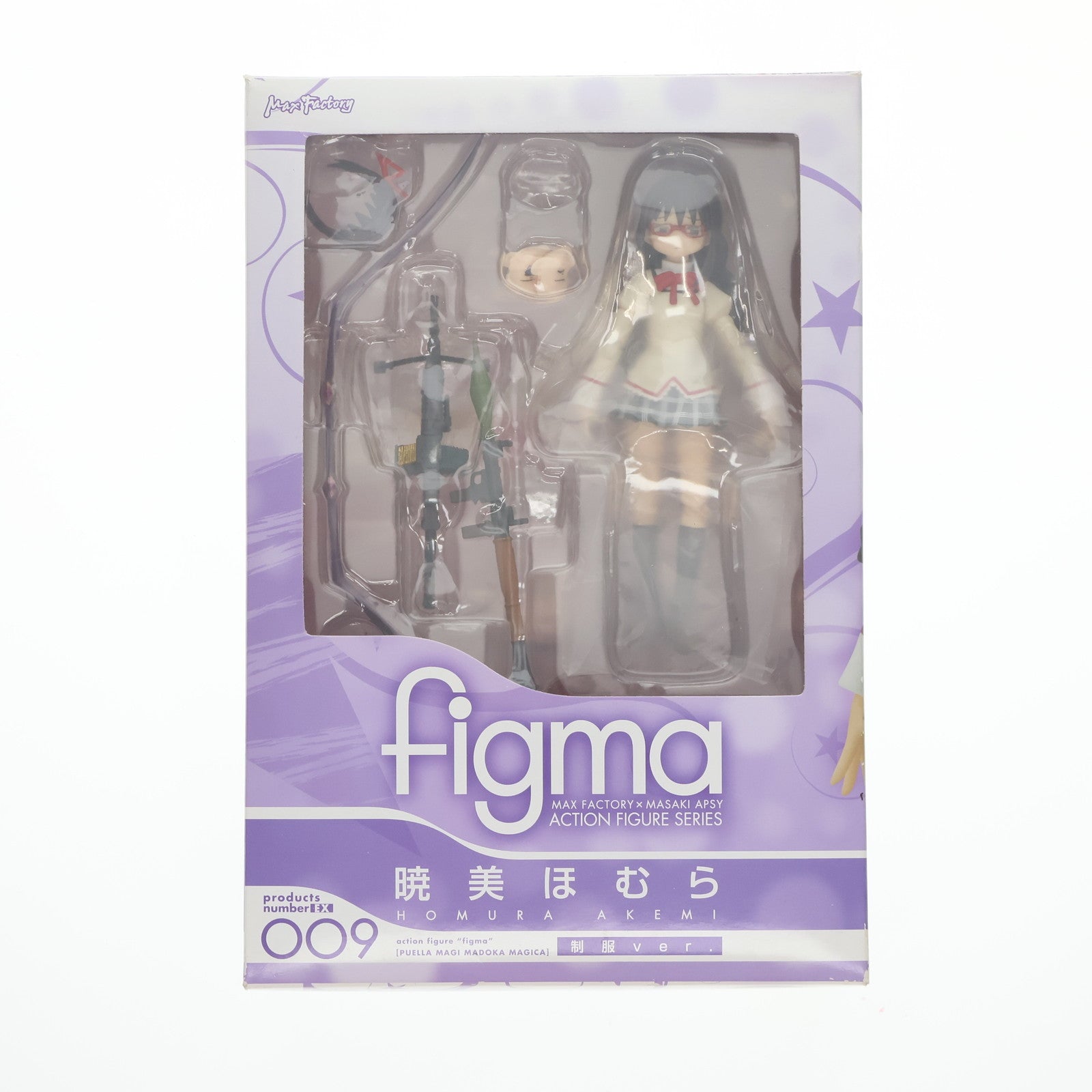 【中古即納】[FIG] figma(フィグマ) EX-009 暁美ほむら(あけみほむら) 制服ver. 魔法少女まどか☆マギカ 完成品 可動フィギュア ワンフェス2012冬&GOODSMILE ONLINE SHOP限定 マックスファクトリー(20120212)