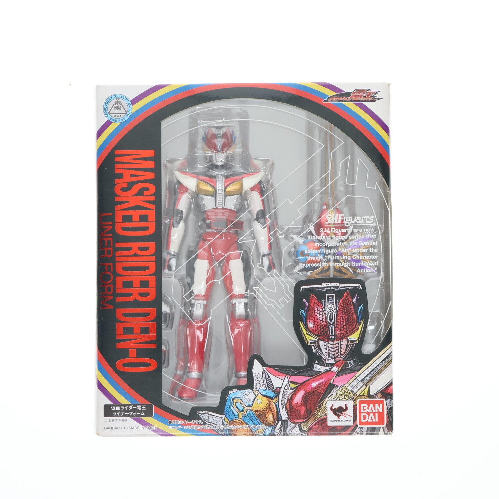 【中古即納】[FIG] S.H.Figuarts(フィギュアーツ) 仮面ライダー電王 ライナーフォーム 完成品 可動フィギュア バンダイ(20130427)