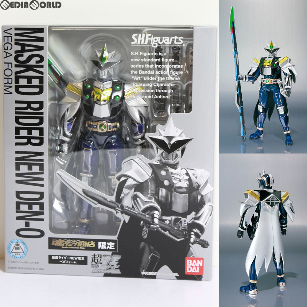 【中古即納】[FIG] 魂ウェブ商店限定 S.H.Figuarts(フィギュアーツ) 仮面ライダーNEW電王 ベガフォーム 劇場版 超・仮面ライダー電王&ディケイド NEOジェネレーションズ 鬼ヶ島の戦艦 完成品 可動フィギュア バンダイ(20090925)