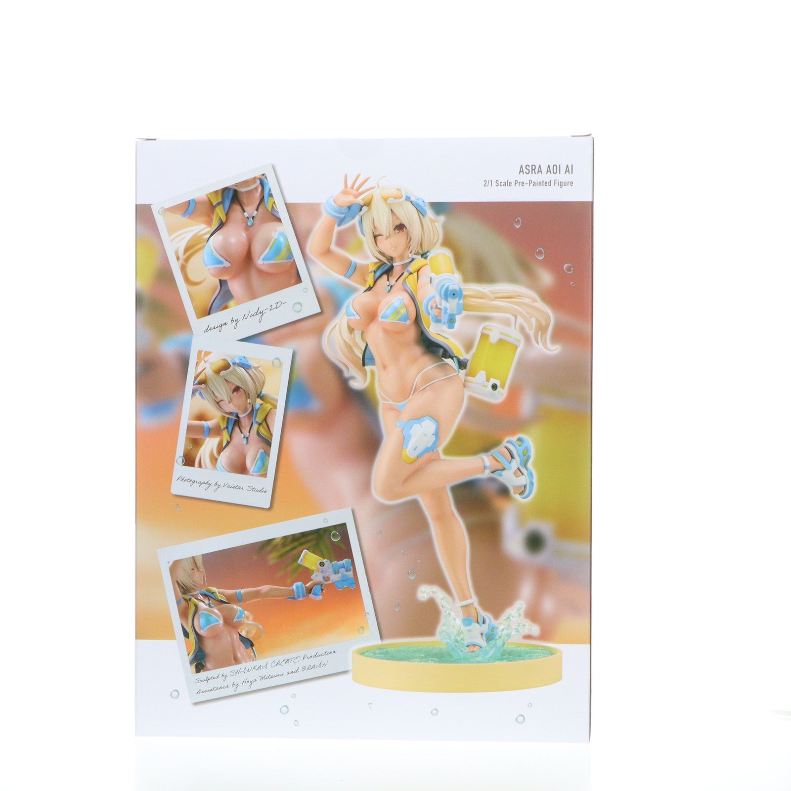 【中古即納】[FIG] 朱羅 蒼衣 藍(あすら あおい あい) メガミデバイス 2/1 完成品 フィギュア(PV201) コトブキヤ(20250731)