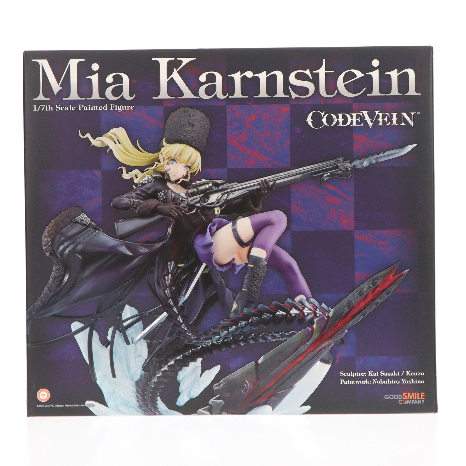 【中古即納】[FIG] ミア・カルンシュタイン CODE VEIN(コードヴェイン) 1/7 完成品 フィギュア GOODSMILE ONLINE SHOP&アソビストア限定 グッドスマイルカンパニー(20220831)