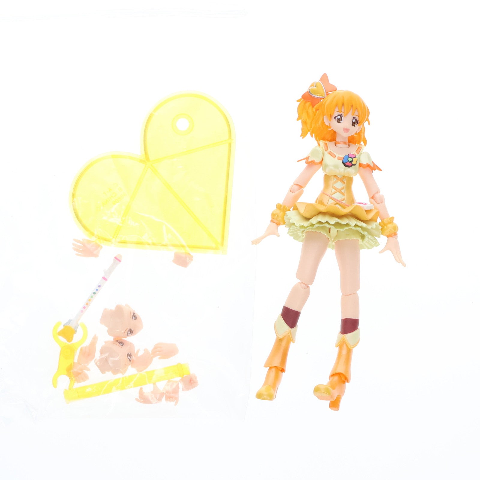 【中古即納】[FIG] S.H.Figuarts(フィギュアーツ) キュアパイン フレッシュプリキュア! 完成品 可動フィギュア バンダイ(20100626)