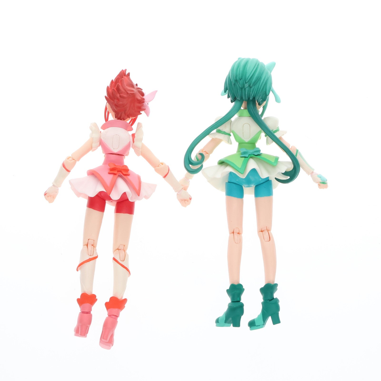 【中古即納】[FIG] 魂ウェブ商店限定 S.H.Figuarts(フィギュアーツ) キュアミント&キュアルージュDXセット(特製スタンドセット) Yes!プリキュア5GoGo! 完成品 可動フィギュア バンダイ(20100318)