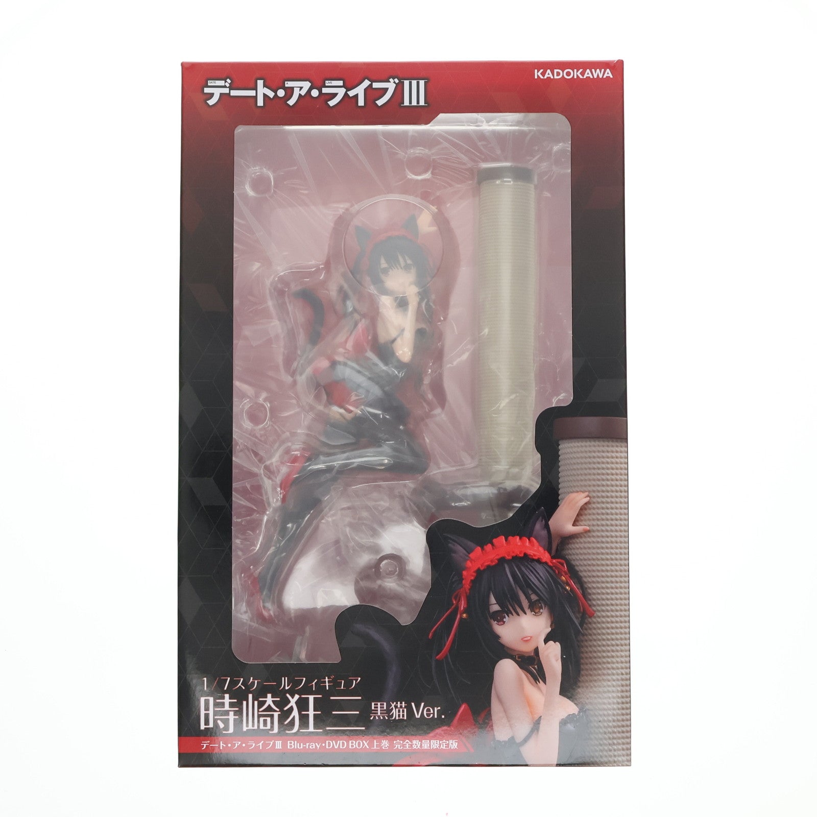 【中古即納】[FIG] (フィギュア単品) 時崎狂三(黒猫Ver.)(ときさきくるみ) Blu-ray/DVD デート・ア・ライブIII 上巻 完全数量限定版 完成品 フィギュア KADOKAWA(カドカワ)(20190524)