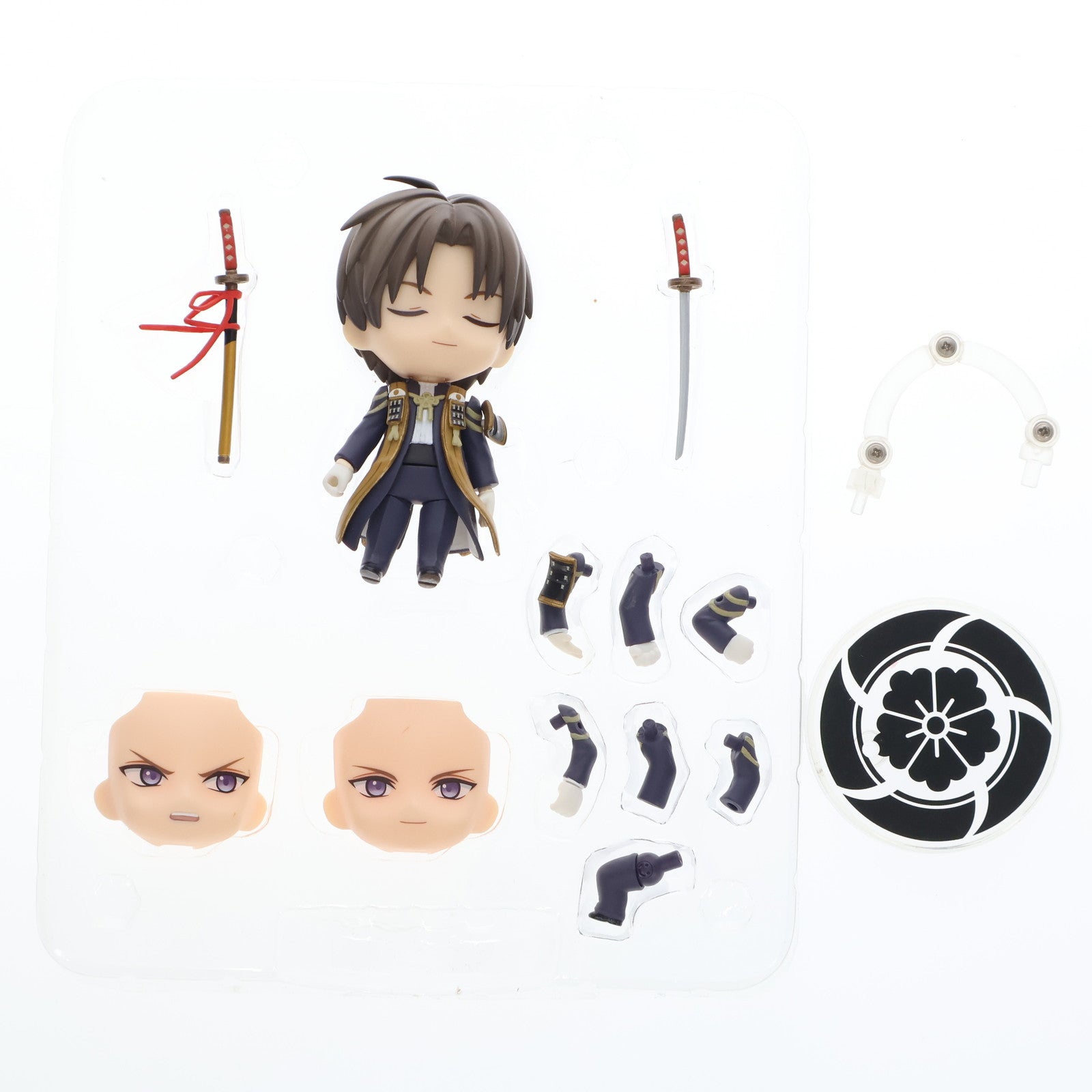 【中古即納】[FIG] ねんどろいど 617 へし切長谷部(へしきりはせべ) 刀剣乱舞-ONLINE- 完成品 可動フィギュア オランジュ・ルージュ(20180623)