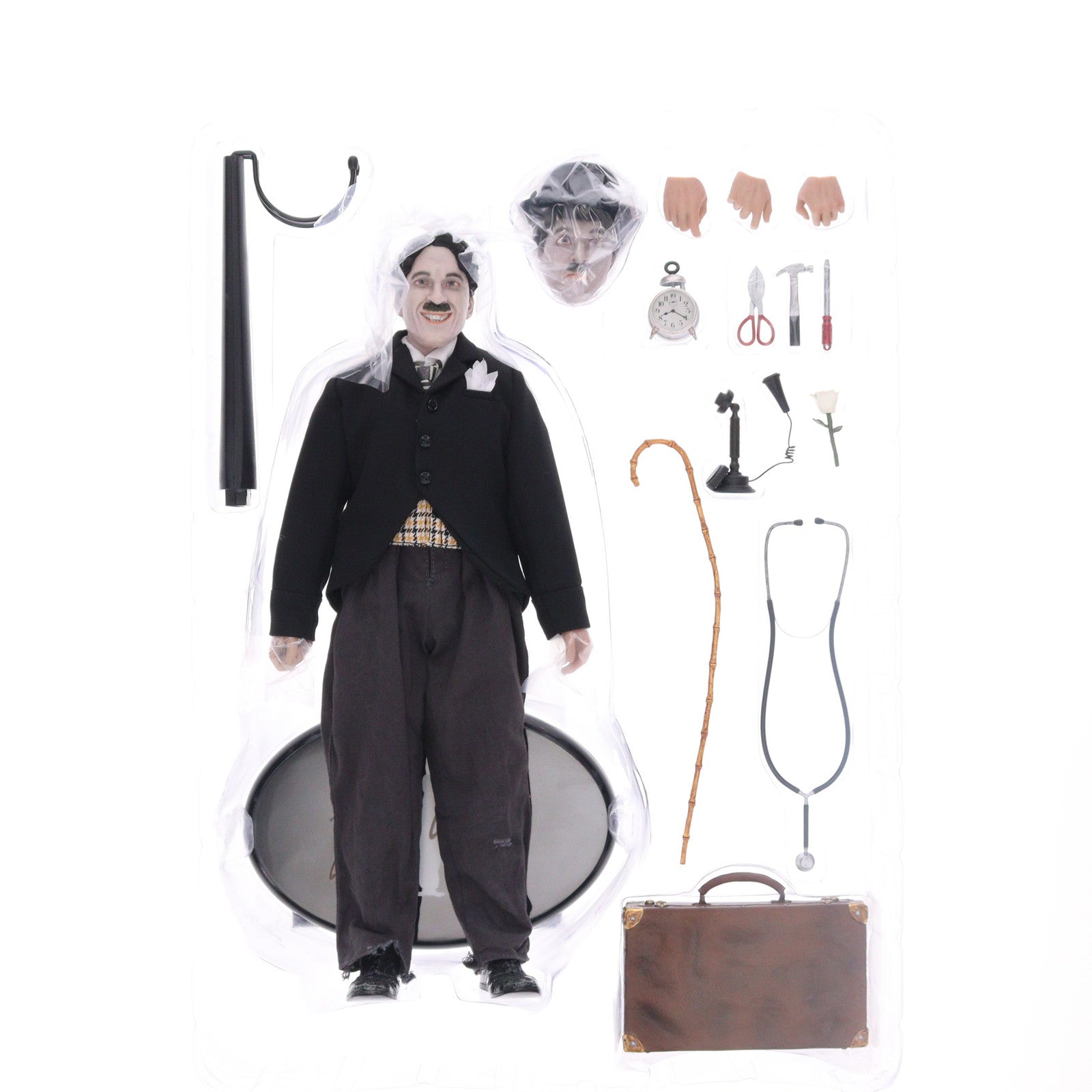 【中古即納】[FIG] チャーリー・チャップリン The Pawnshop(チャップリンの番頭) 1/6 コレクタブルアクションフィギュア 完成品 スターエーストイズ/エクスプラス(20230215)