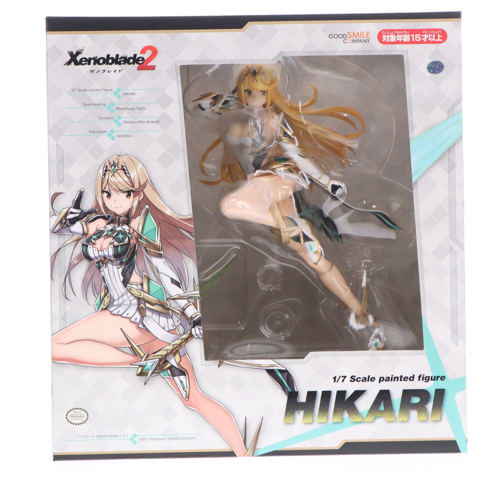 【中古即納】[FIG] (再販3次出荷) ヒカリ ゼノブレイド2 1/7 完成品 フィギュア GOODSMILE ONLINE SHOP&Amazon.co.jp&あみあみ限定 グッドスマイルカンパニー(20190331)