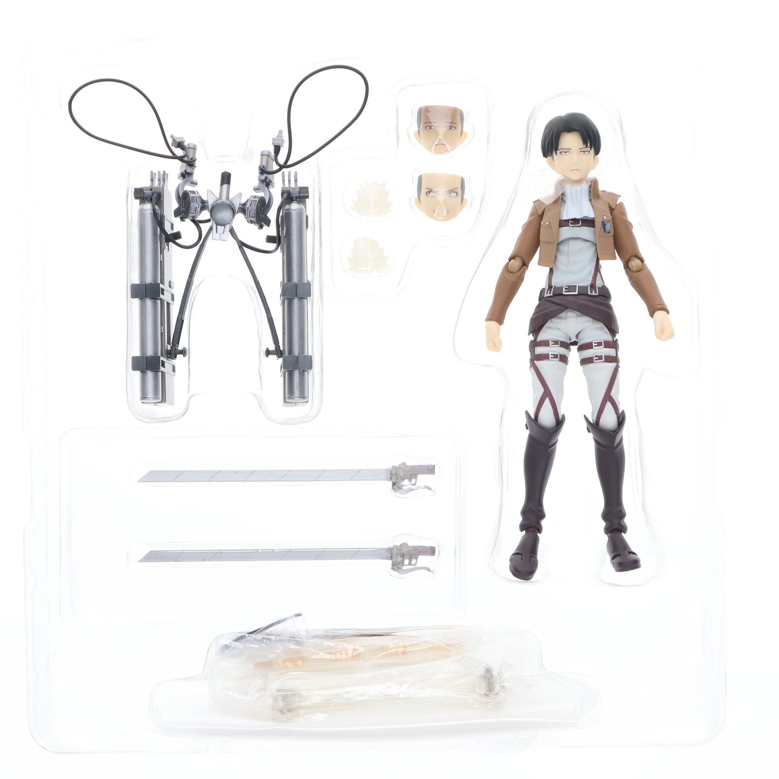 【中古即納】[FIG] figma(フィグマ) 213 リヴァイ 進撃の巨人 完成品 可動フィギュア グッドスマイルカンパニー(20140629)