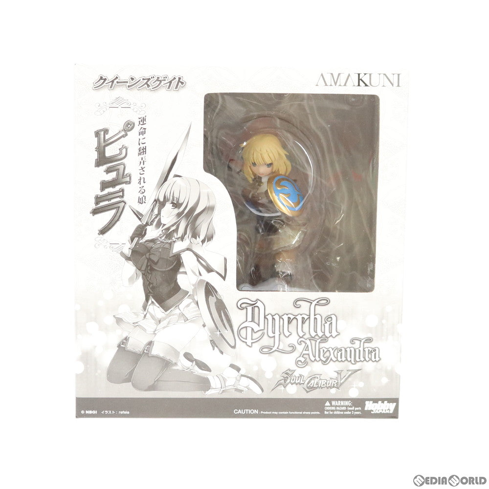 【中古即納】[FIG] 運命に翻弄される娘 ピュラ 通常版 クイーンズゲイト×ソウルキャリバー 1/8 完成品 フィギュア ホビージャパン誌上通販&オンラインショップ限定 ホビージャパン(20130228)