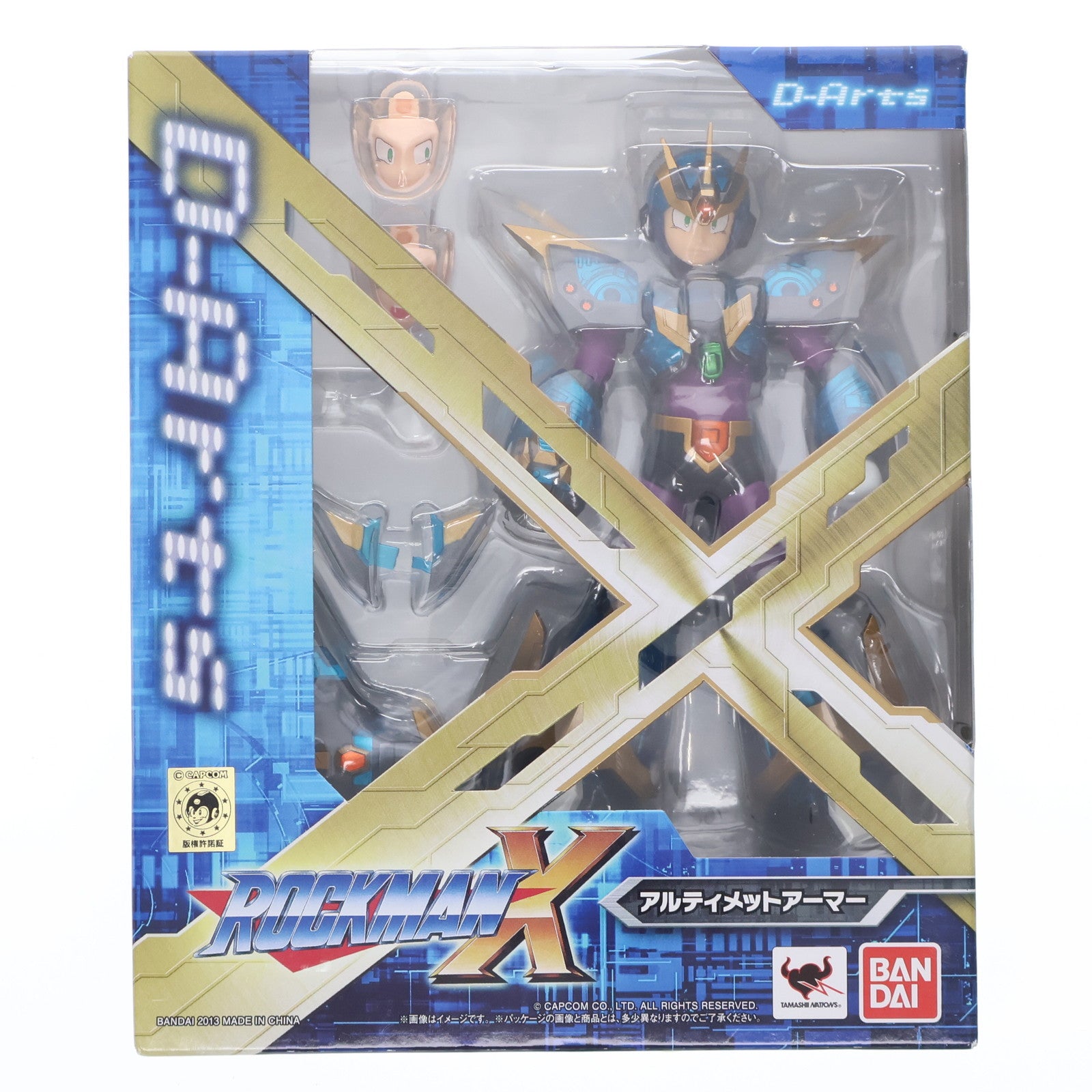 【中古即納】[FIG] D-Arts アルティメットアーマー ロックマンX4 完成品 可動フィギュア バンダイ(20130831)