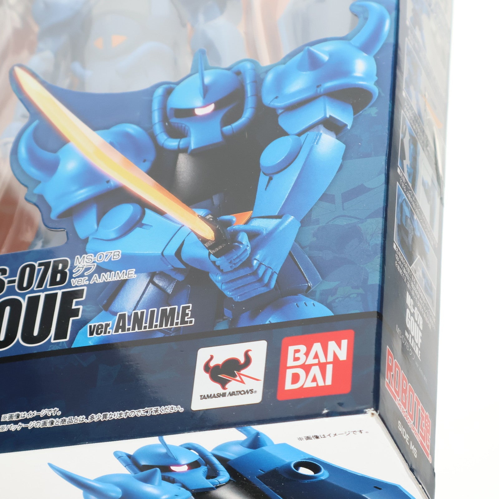 【中古即納】[FIG] ROBOT魂(SIDE MS) MS-07B グフ ver. A.N.I.M.E. 機動戦士ガンダム 完成品 可動フィギュア バンダイ(20160722)