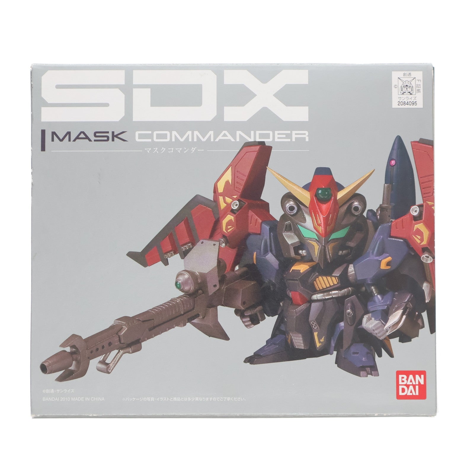 【中古即納】[FIG] SDX マスクコマンダー SDコマンド戦記G-ARMS 完成品 可動フィギュア バンダイ(20100417)