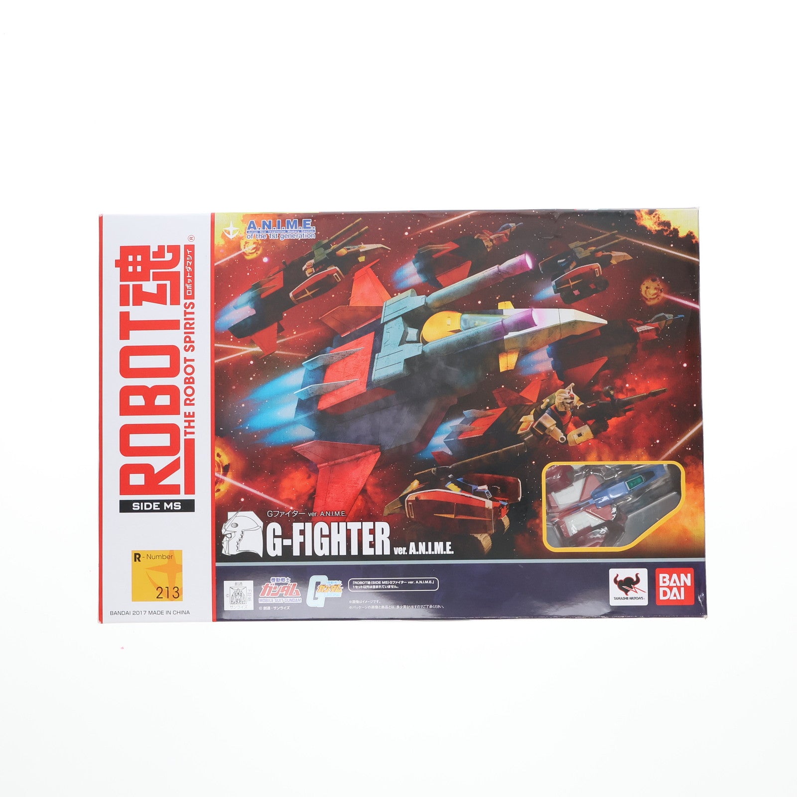【中古即納】[FIG] ROBOT魂(SIDE MS) Gファイター ver. A.N.I.M.E. 機動戦士ガンダム 完成品 可動フィギュア バンダイ(20170623)