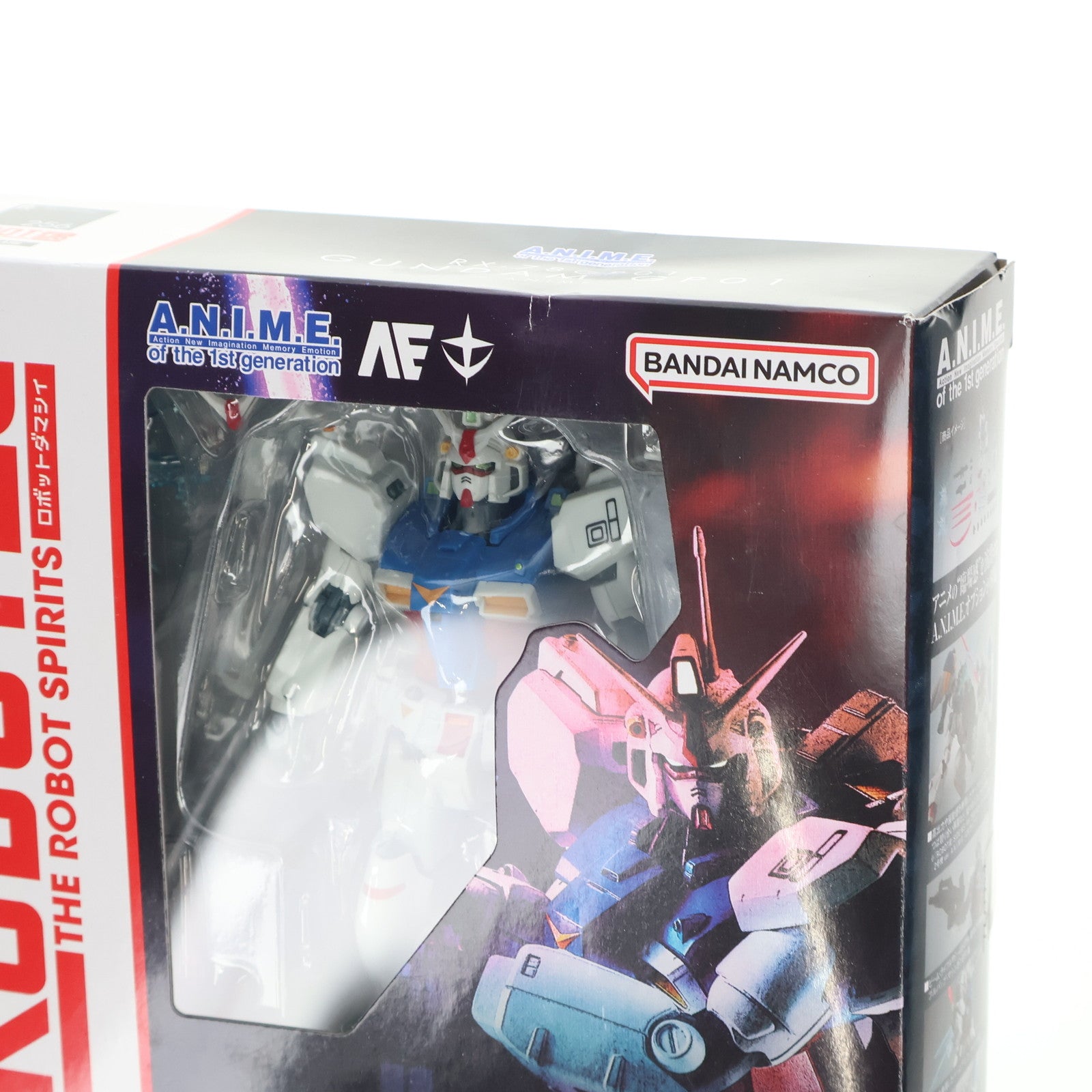 【中古即納】[FIG] ROBOT魂(SIDE MS) RX-78GP01 ガンダム試作1号機 ver. A.N.I.M.E. 機動戦士ガンダム0083 STARDUST MEMORY 完成品 可動フィギュア バンダイスピリッツ(20190720)